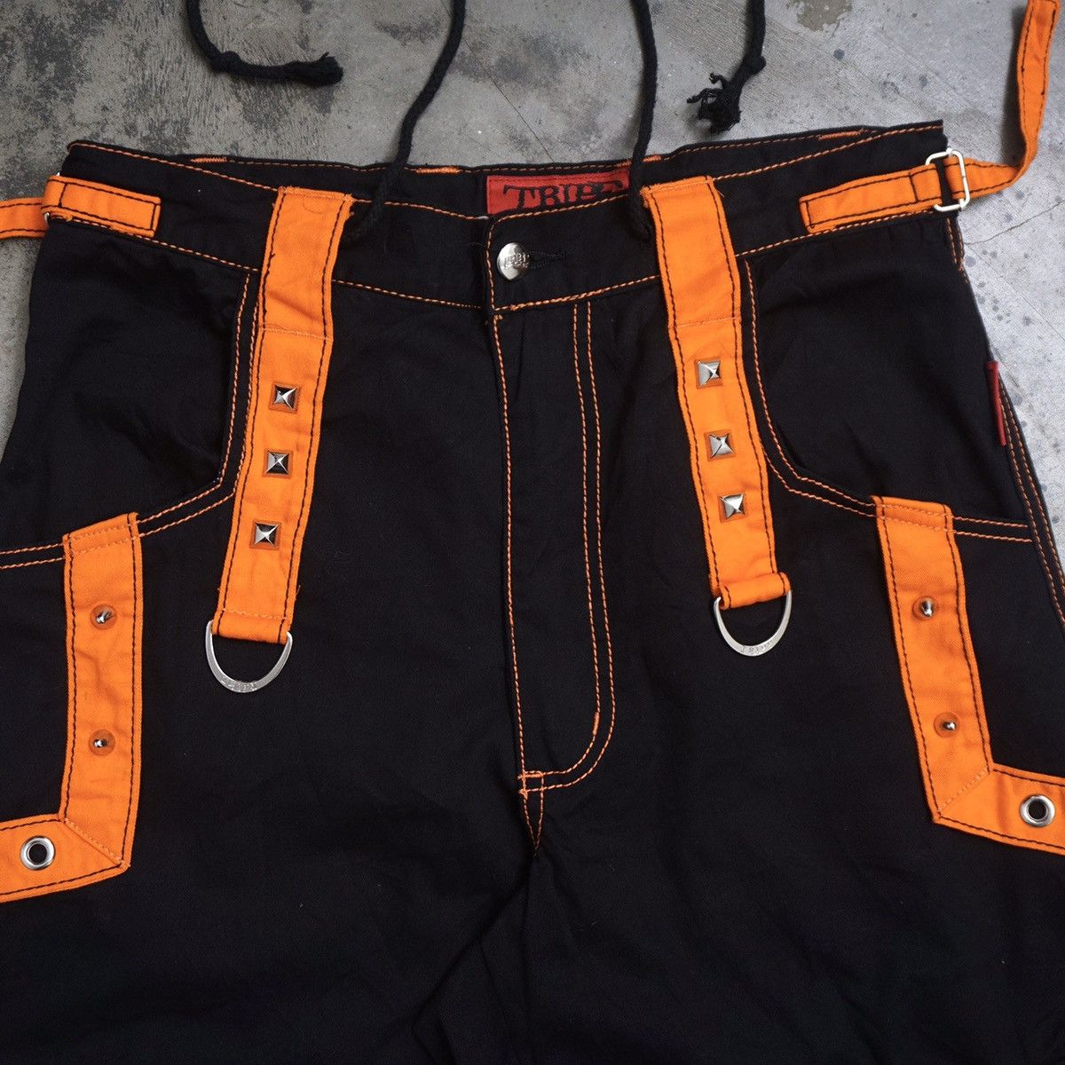 Japanese Brand Crazy Y2K Tripp NYC rave Pant Size US 32 / EU 48 - 6 Thumbnail