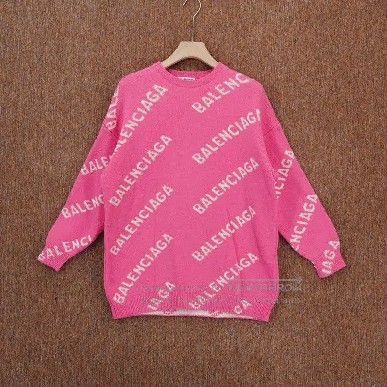 Balenciaga Balenciaga Pink barrage knitting sweater Size US XS / EU 42 / 0 - 1 Thumbnail