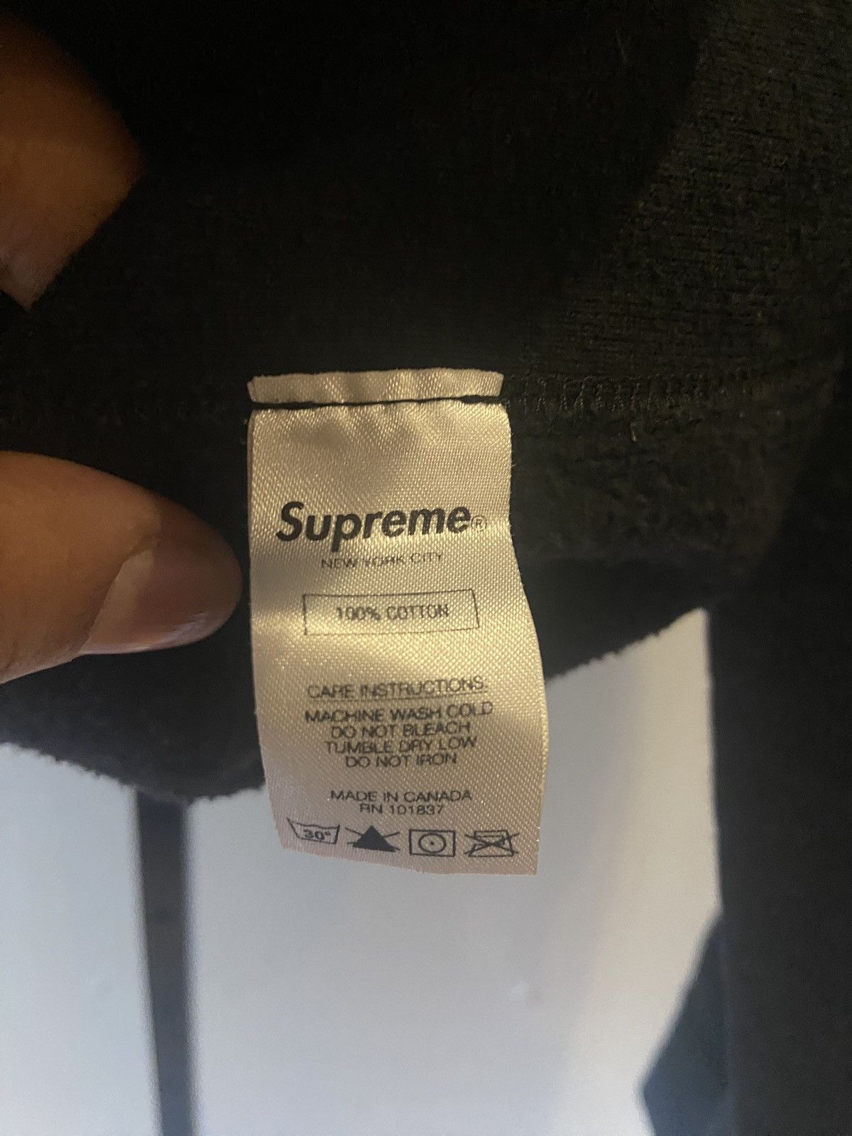 Supreme Supreme SS18 Sleeve Embroidery Hoodie Size US XL / EU 56 / 4 - 4 Thumbnail