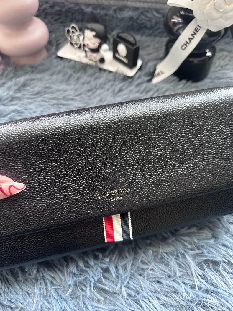 Thom Browne Thom Browne Black leather shoulder bag Size ONE SIZE - 3 Thumbnail