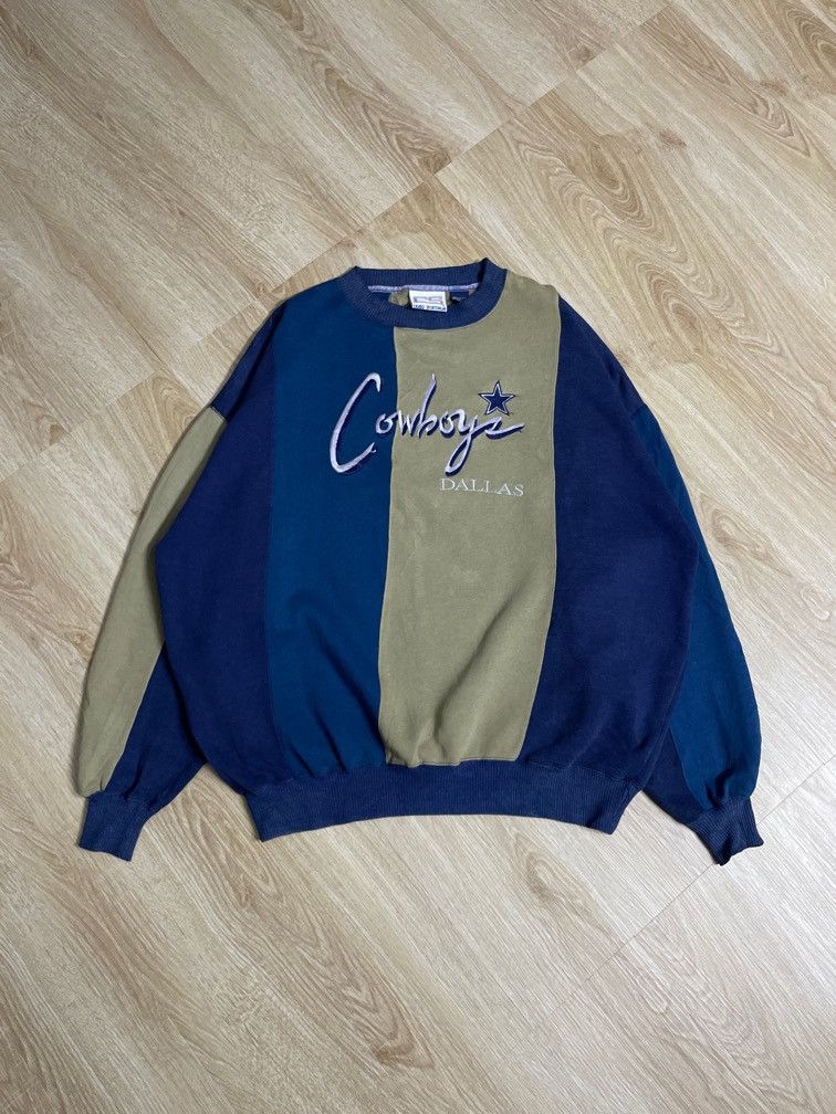 NFL × Vintage Vintage Dallas Cowboys Sweatshirt Size US XL / EU 56 / 4 - 1 Thumbnail