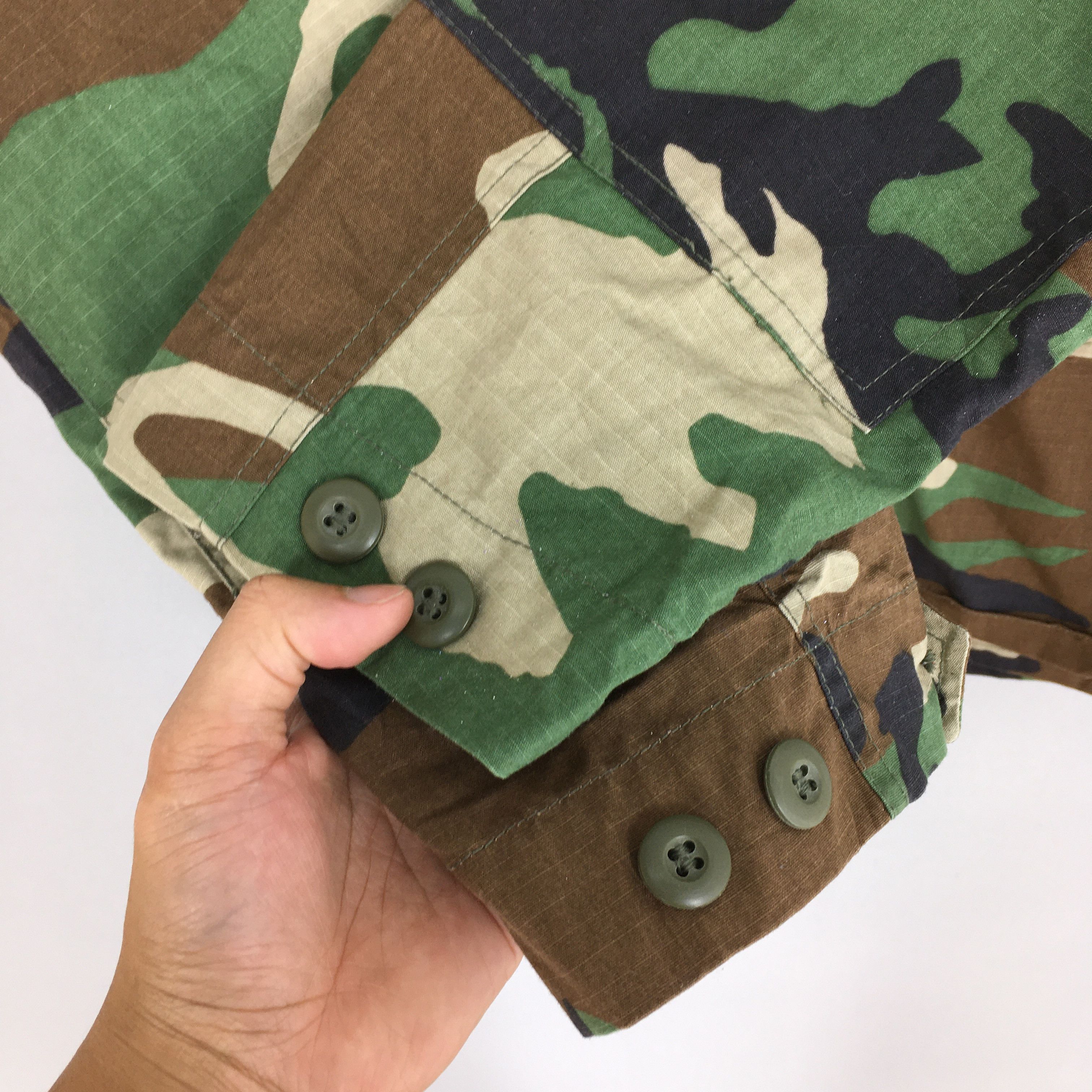 Vintage Vintage M-65 Field Camouflage Green Jacket Small Size US S / EU 44-46 / 1 - 4 Thumbnail
