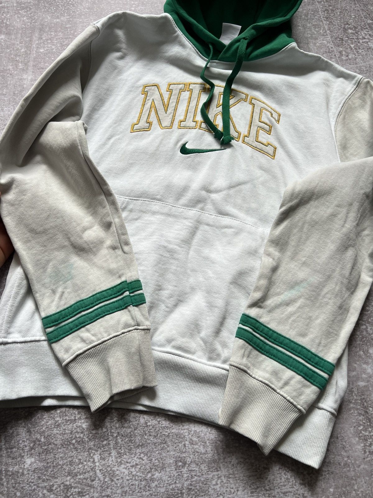 Nike Vintage Nike Hoodie Big Logo 90s Size US S / EU 44-46 / 1 - 8 Thumbnail