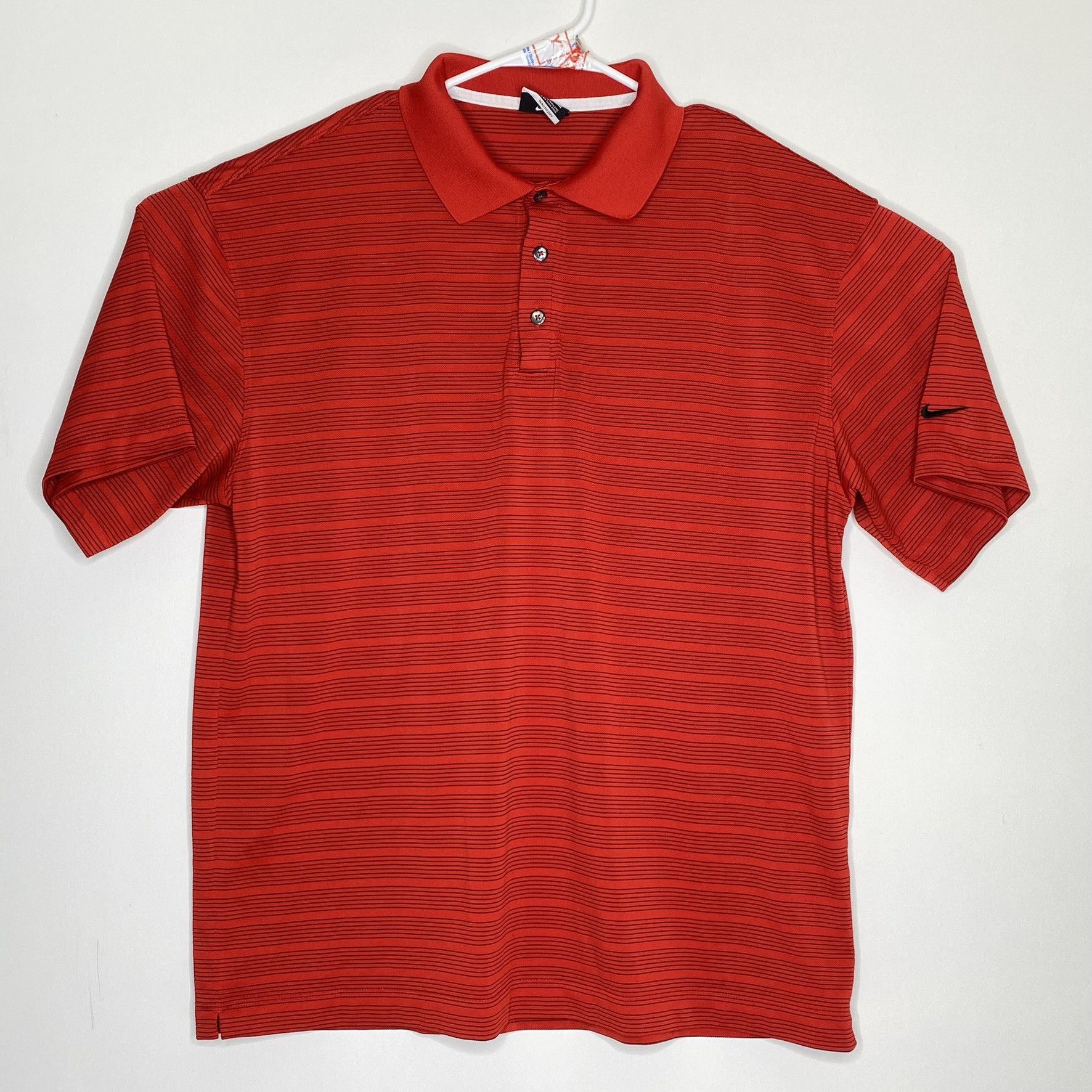 Nike NIKE Golf Striped Short Sleeve Performance Polo Shirt Size US XL / EU 56 / 4 - 2 Thumbnail