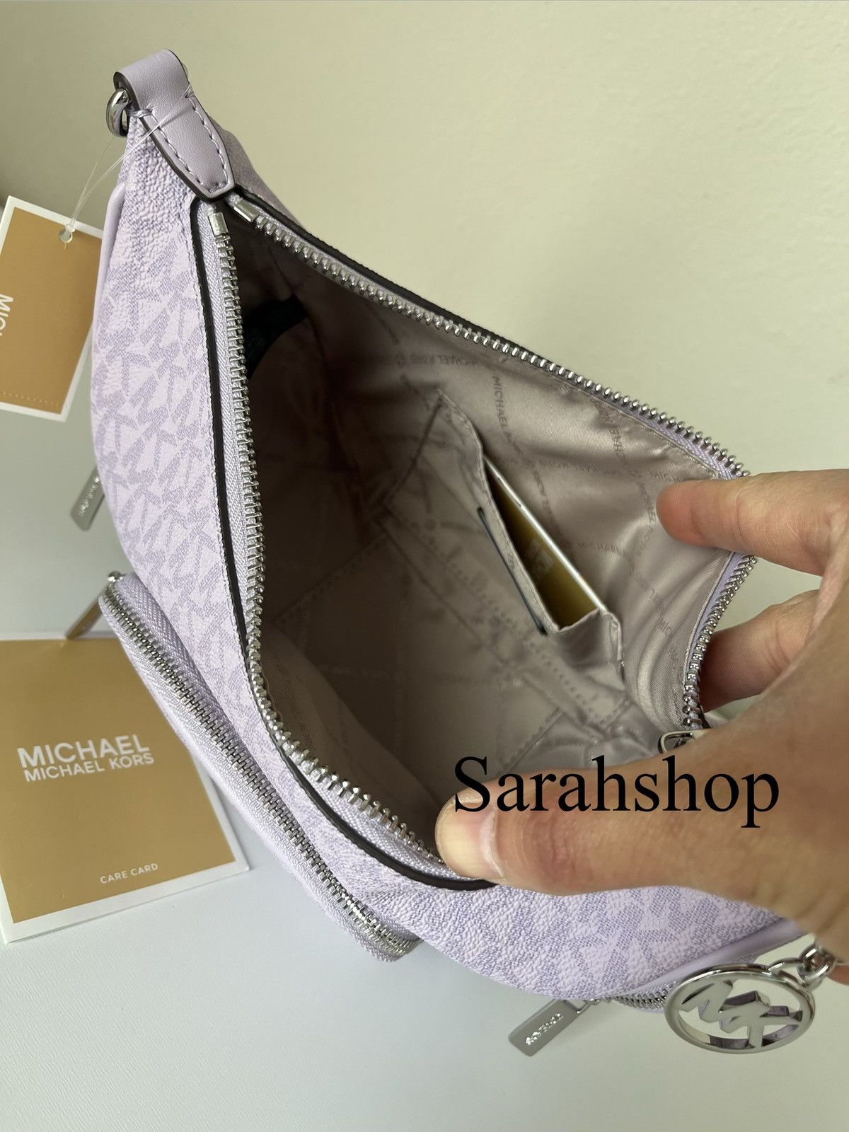 Michael Kors Michael Kors Merritt Small Convertible Pocket Crossbody Size ONE SIZE - 10 Thumbnail