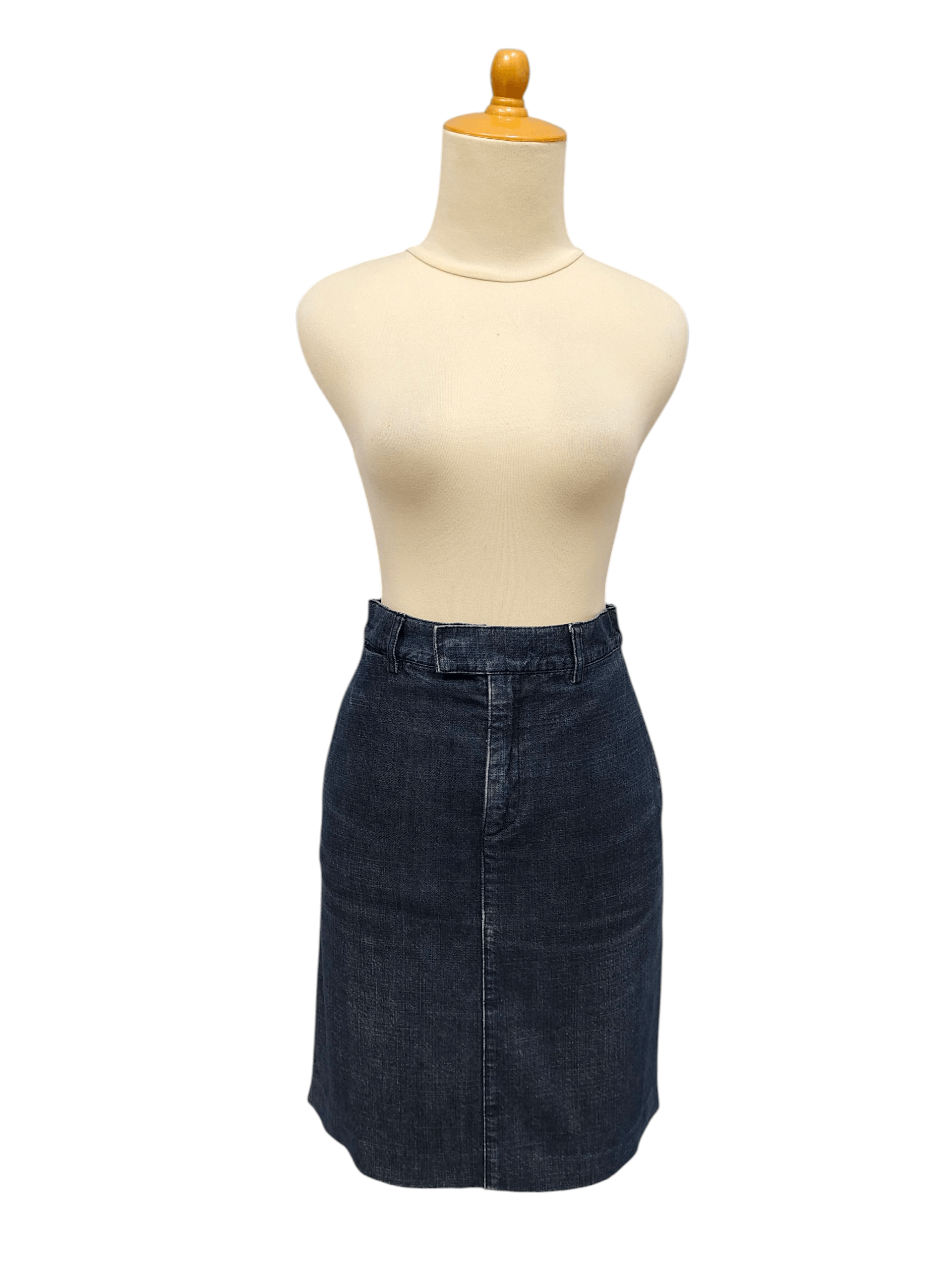 A.P.C. 🔥Vtg APC Classic Wash Minimal French Design Denim Skirt Size 28" / US 6 / IT 42 - 1 Thumbnail