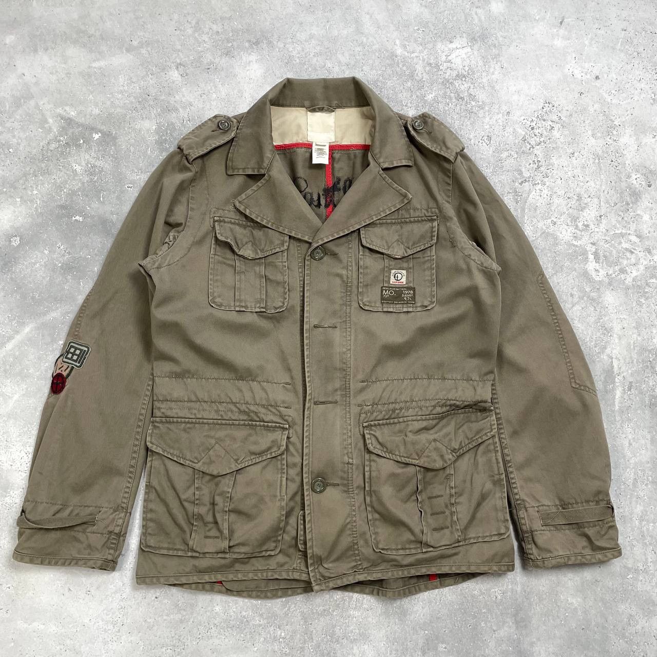 Diesel Diesel Blue Panthers Military Collar Jacket Olive Green L Size US L / EU 52-54 / 3 - 1 Thumbnail
