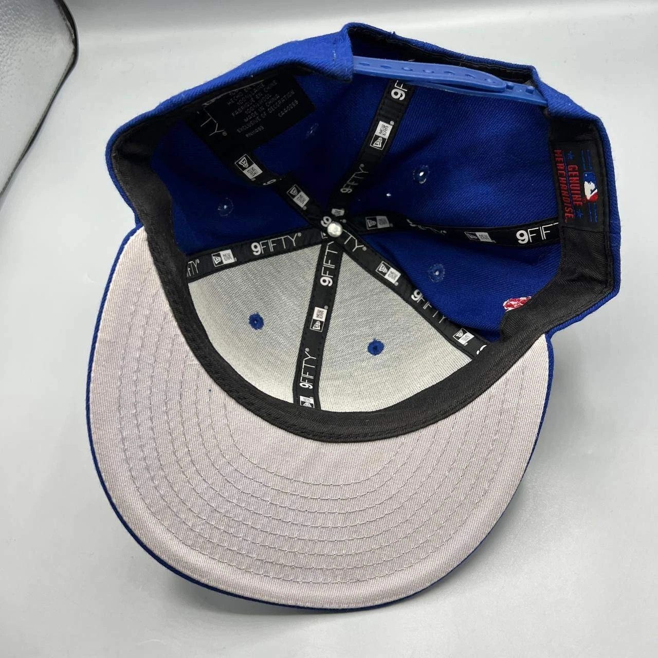 New Era Los Angeles LA Dodgers Hat Men 9Fifty New Era Snap Back Cap Size ONE SIZE - 8 Thumbnail