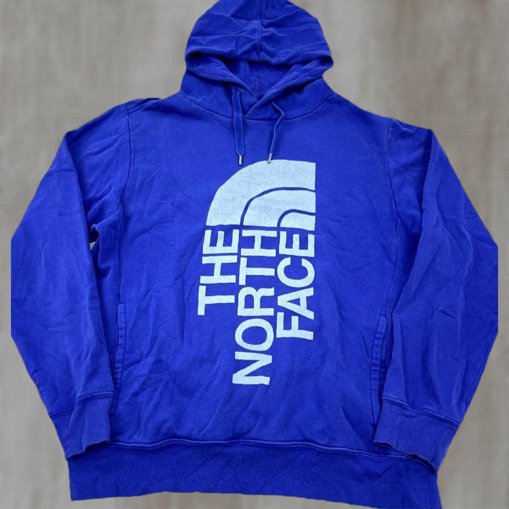 The North Face The North Face Hoodie Men M Purple Gray Graphic Print Logo Pocket Regular Sweatshirt Pullover Knit Fleece Size US M / EU 48-50 / 2 - 1 Thumbnail
