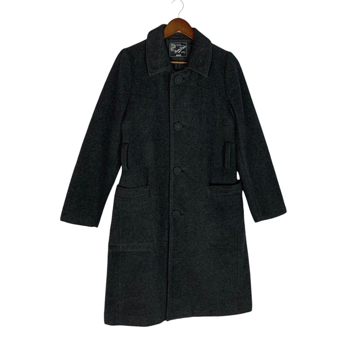 Issey Miyake Vintage Zucca by Issey Miyake Angora Wool Long Coat Size S Size M / US 6-8 / IT 42-44 - 3 Thumbnail