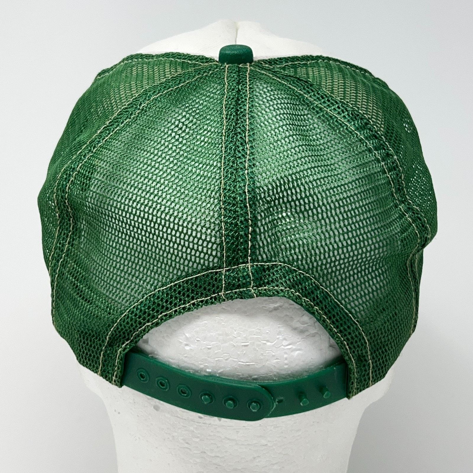 Vintage Vintage Happy Days Smokeless Tobacco Trucker Hat Cap Green Size ONE SIZE - 3 Thumbnail