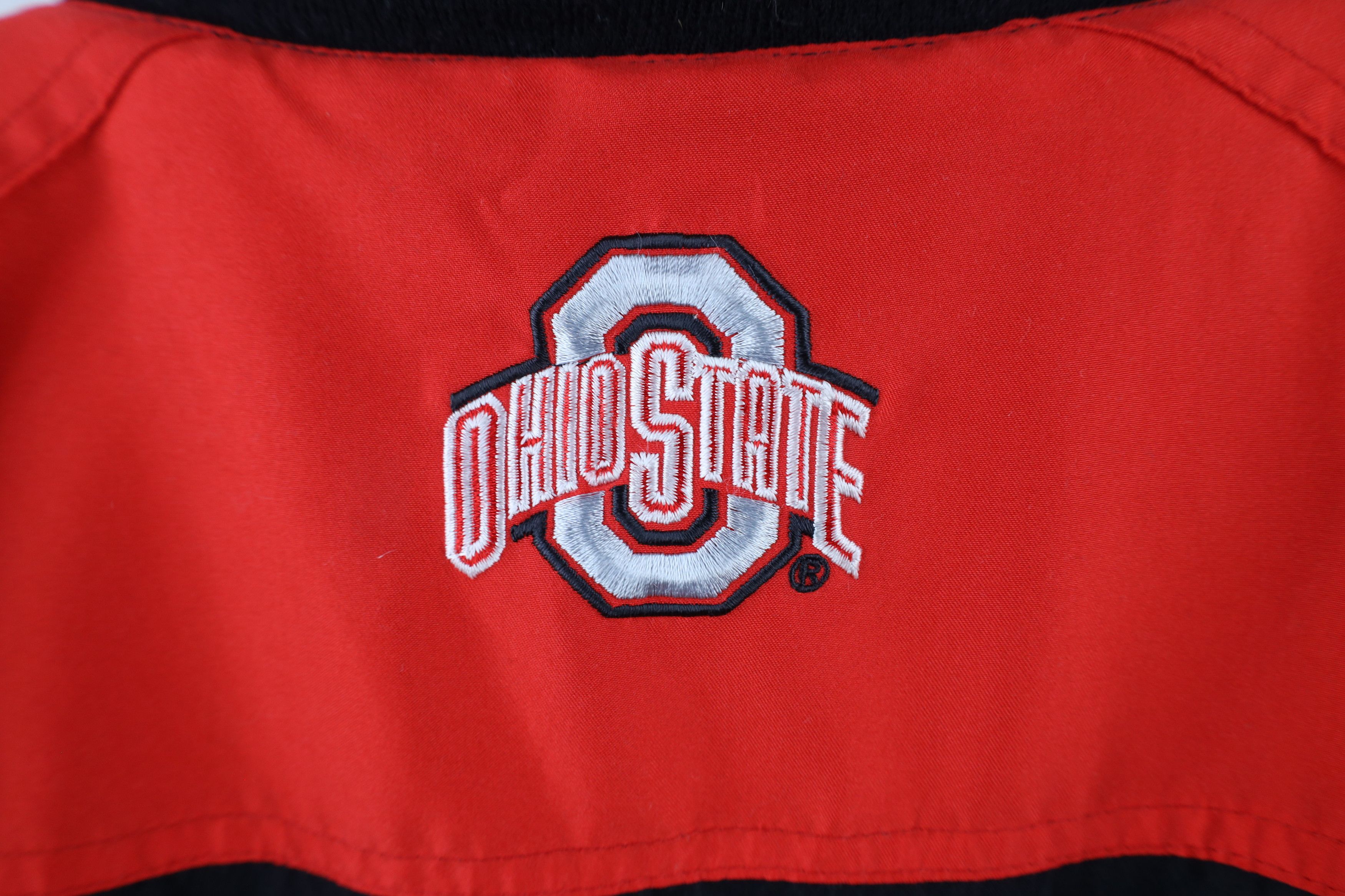 Vintage Vintage 90s Spell Out Ohio State University Pullover Jacket Size US XXL / EU 58 / 5 - 13 Thumbnail