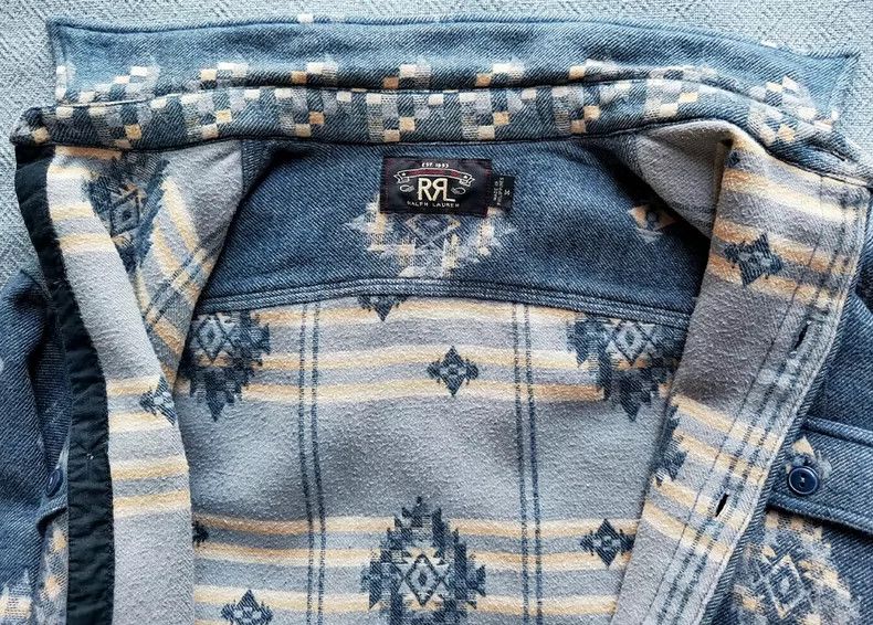 RRL Ralph Lauren RRL Ralph Lauren 2017 Men's Southwest Shirt Size US M / EU 48-50 / 2 - 5 Thumbnail