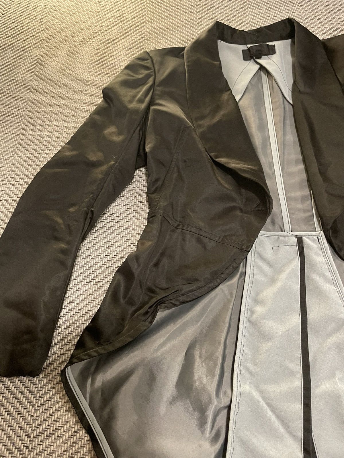 Comme des Garcons COMME DES GARCONS AD2004 BLACK BLAZER SWALLOW TAILED COAT Size US S / EU 44-46 / 1 - 6 Thumbnail