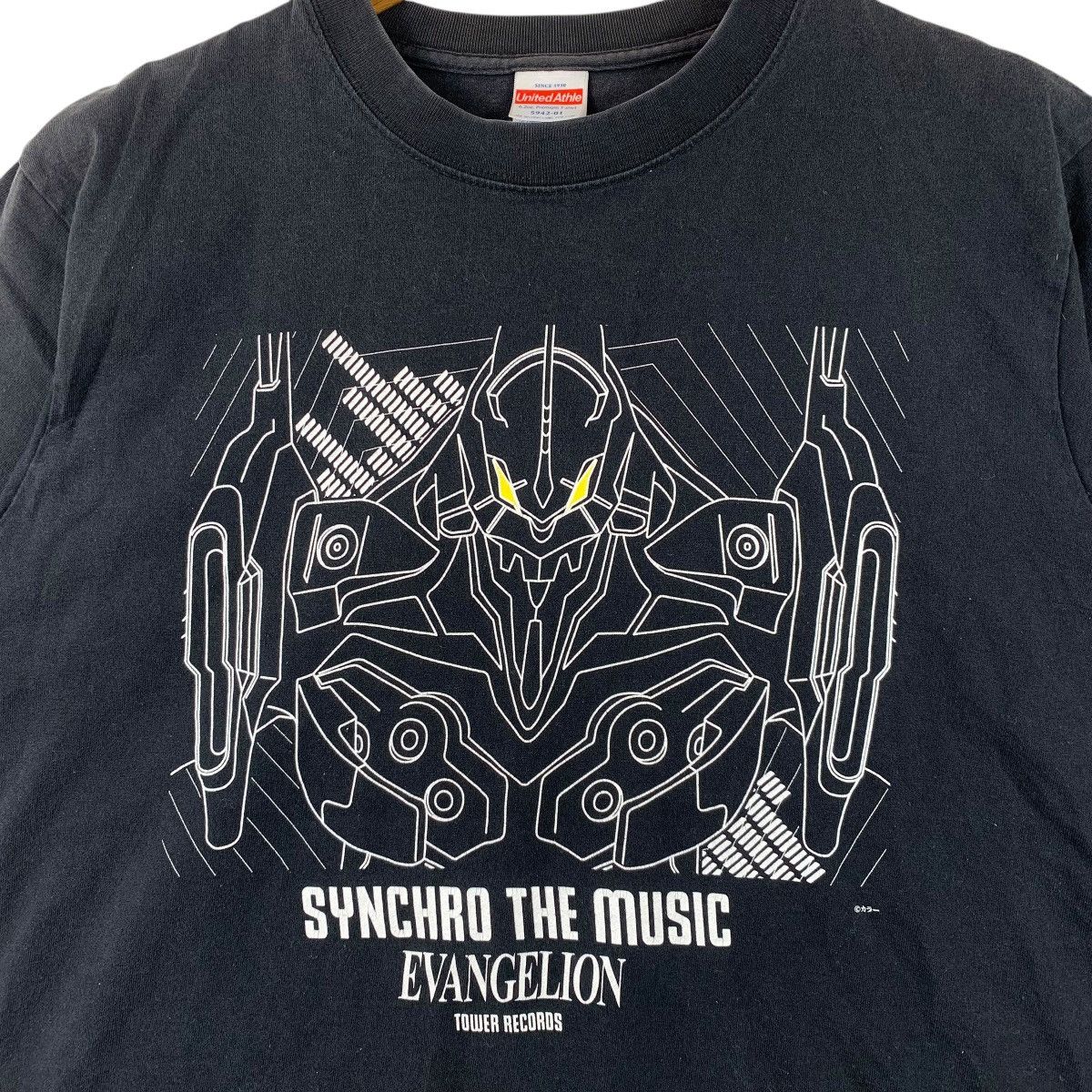 Vintage Vintage EVANGELION Anime Synchro The By Tower RecordsT-Shirt Size US M / EU 48-50 / 2 - 3 Thumbnail