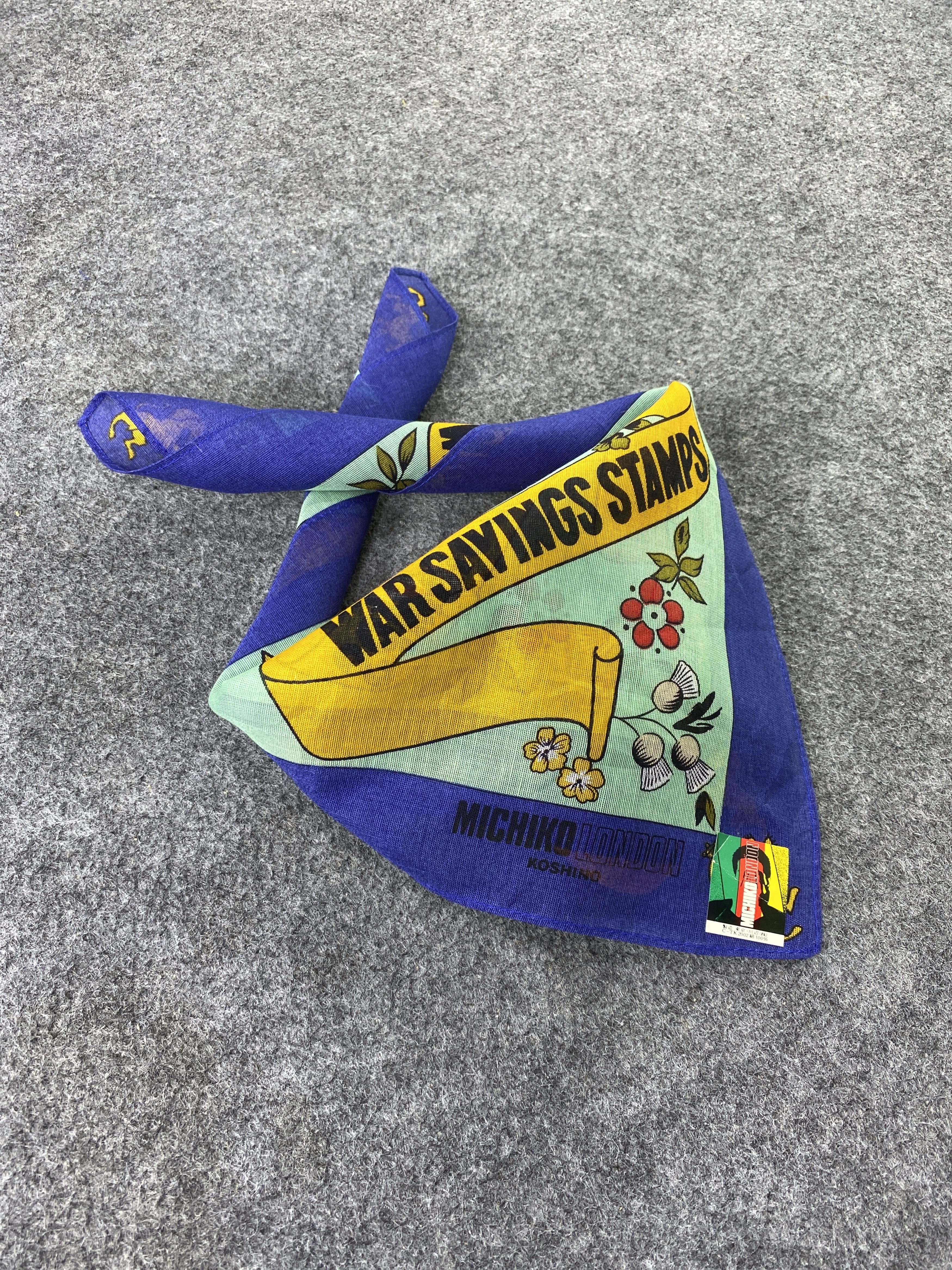 Michiko Koshino Michiko Koshino Handkerchief / Bandana / Neckerchief-B387 Size ONE SIZE - 1 Thumbnail