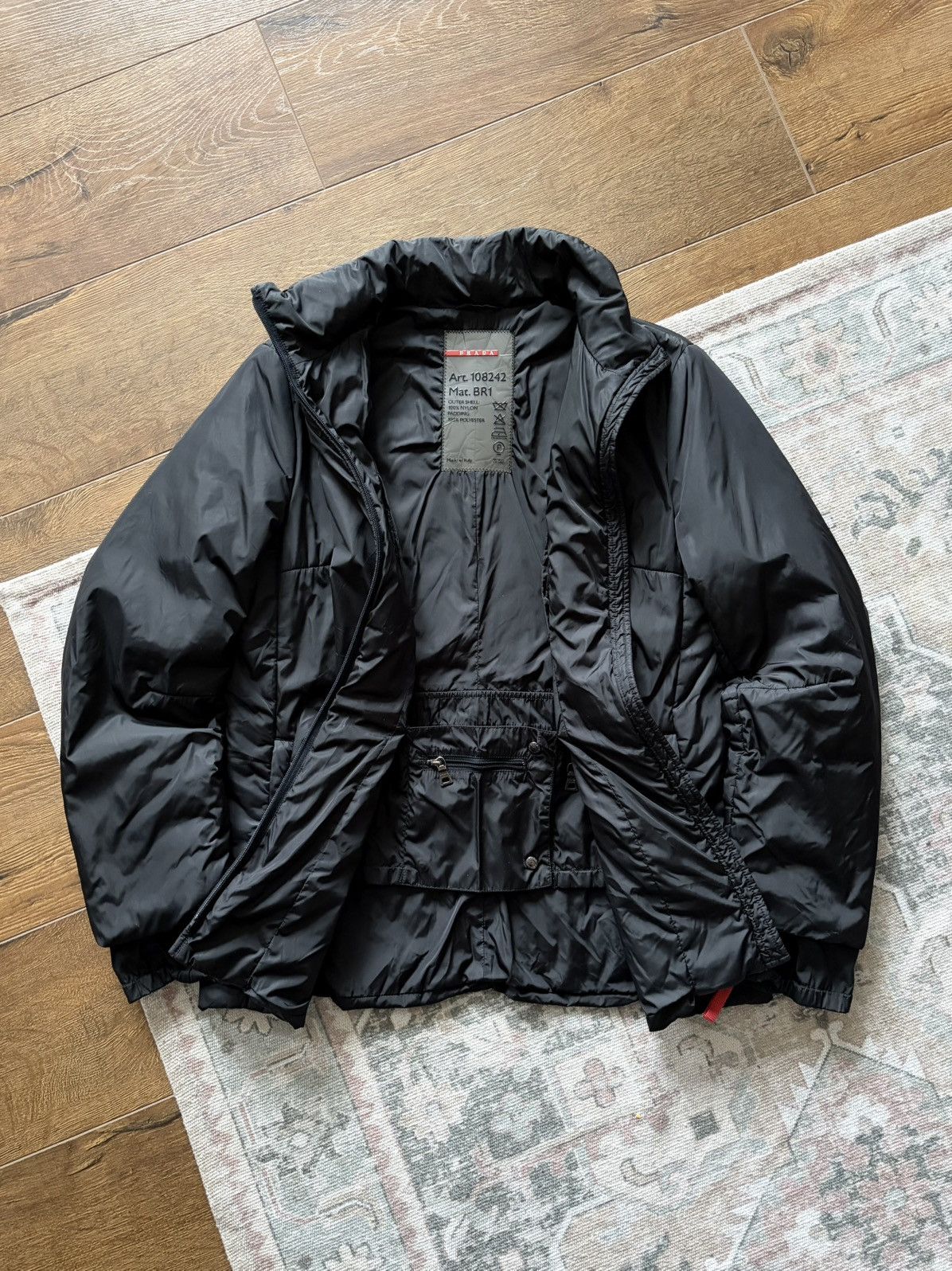 Prada Prada Jacket Nylon Sports SKI Windbreaker Red Tab Size M / US 6-8 / IT 42-44 - 6 Thumbnail