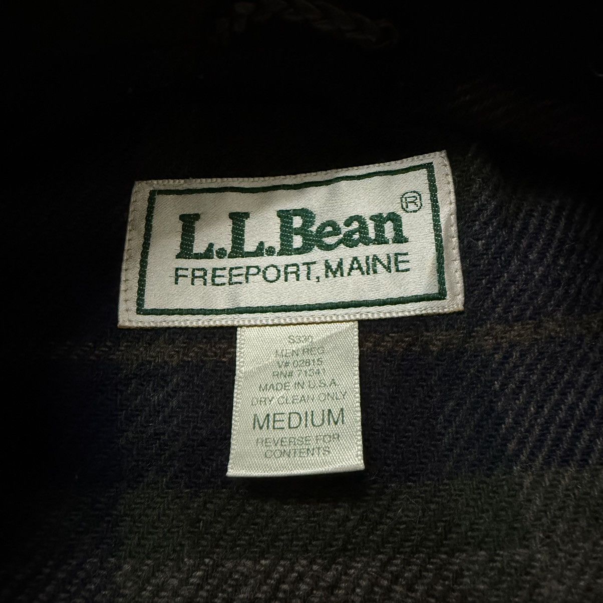 L.L. Bean Vintage 90s L.L Bean Wool Jacket Size US XL / EU 56 / 4 - 9 Thumbnail