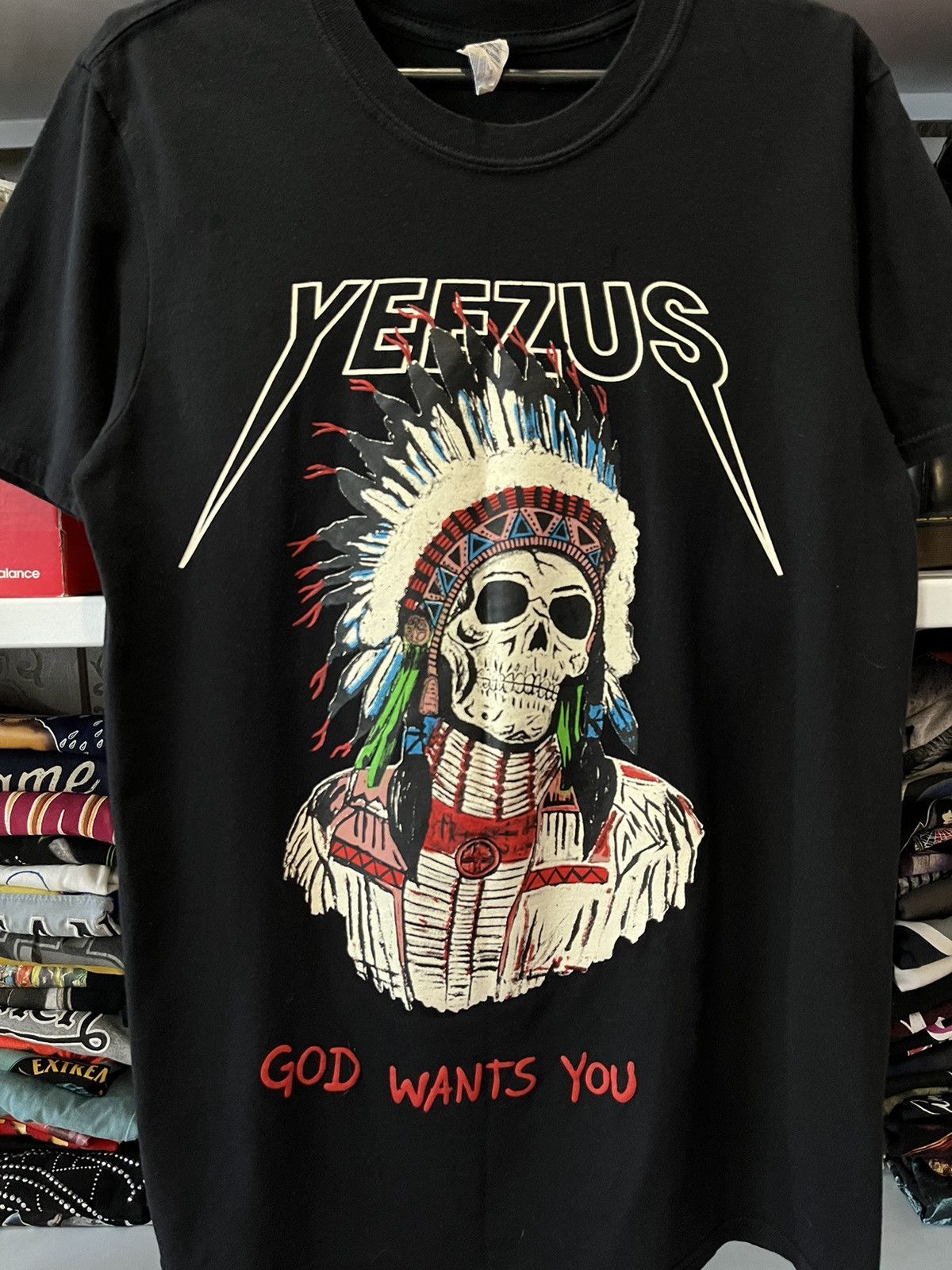 Band Tees Vintage Kanye West Yeezus Tour Merch Shirt Size US M / EU 48-50 / 2 - 2 Thumbnail