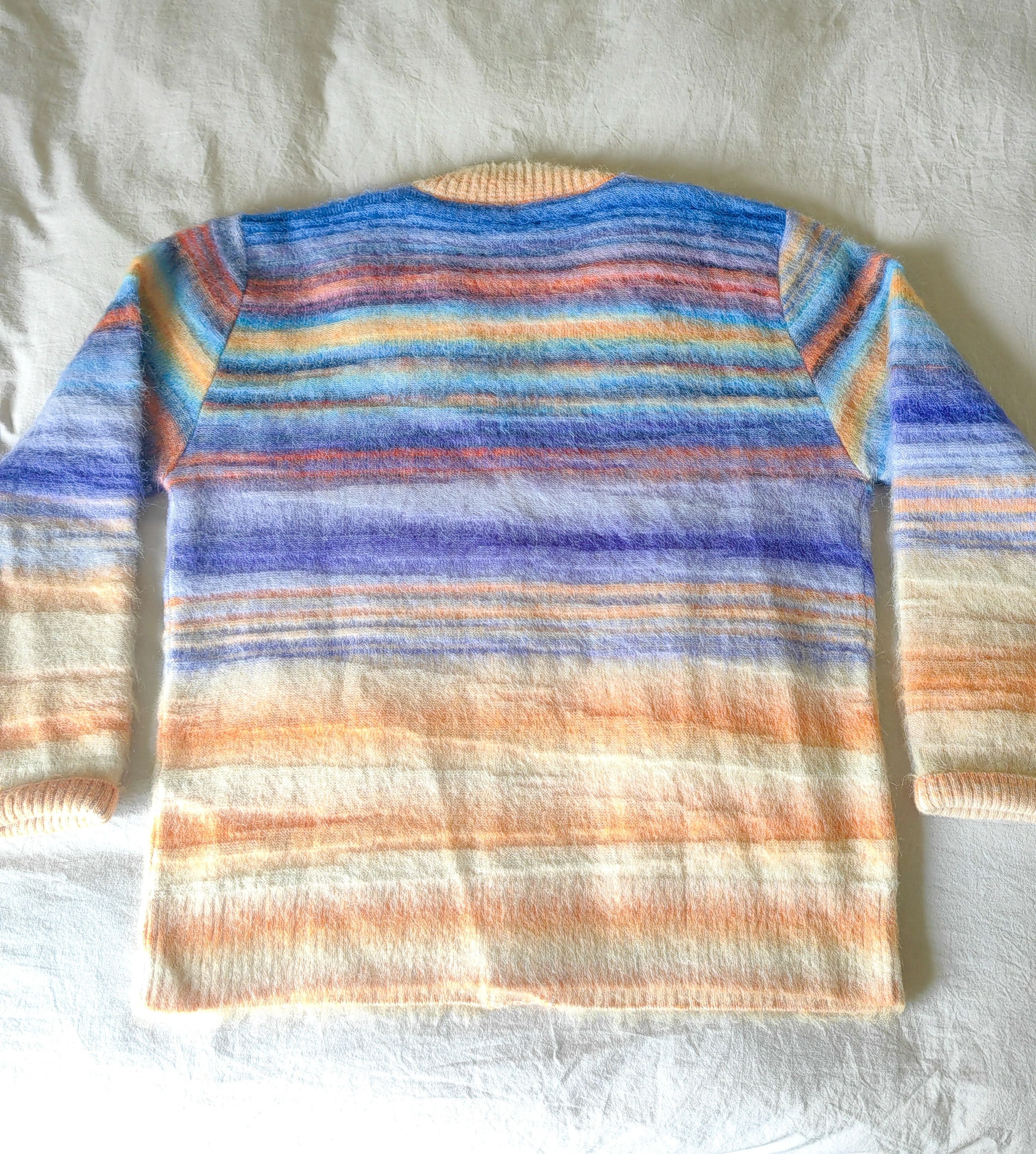 Missoni UNWORN Space-Dyed Dégradé Mohair/Alpaca Cardigan - BEAUTIFUL Size US M / EU 48-50 / 2 - 3 Thumbnail