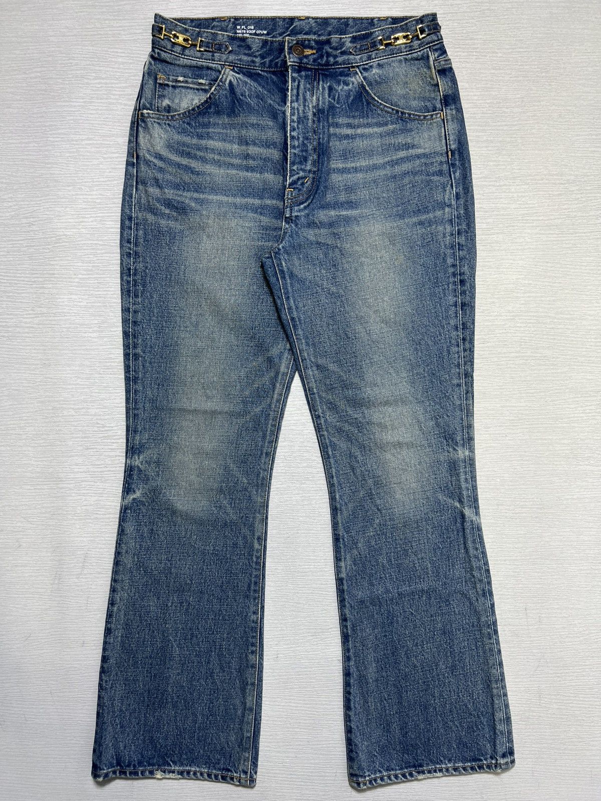 Celine Celine - Dylan Mid-Rise Flared Jeans Size US 30 / EU 46 - 1 Thumbnail