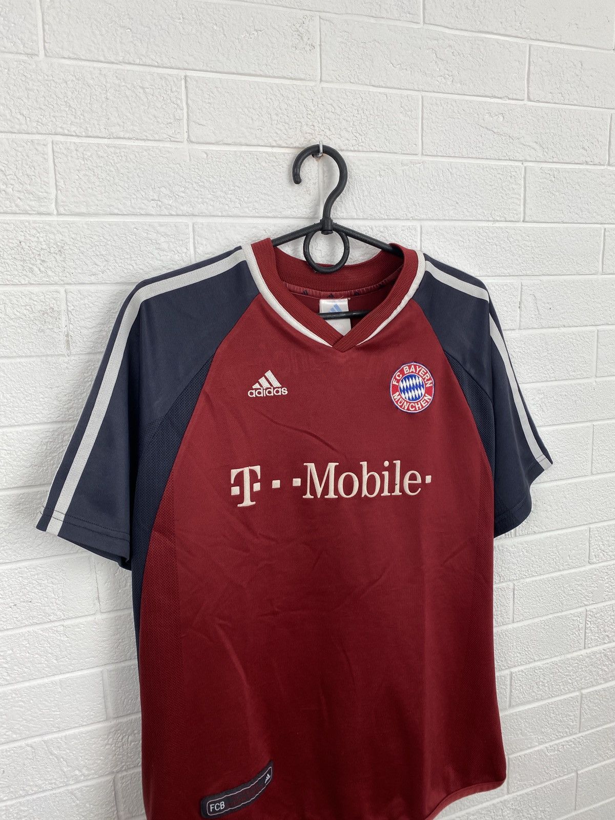 Rare Vintage 00s Adidas Bayern Munich Jersey Football L