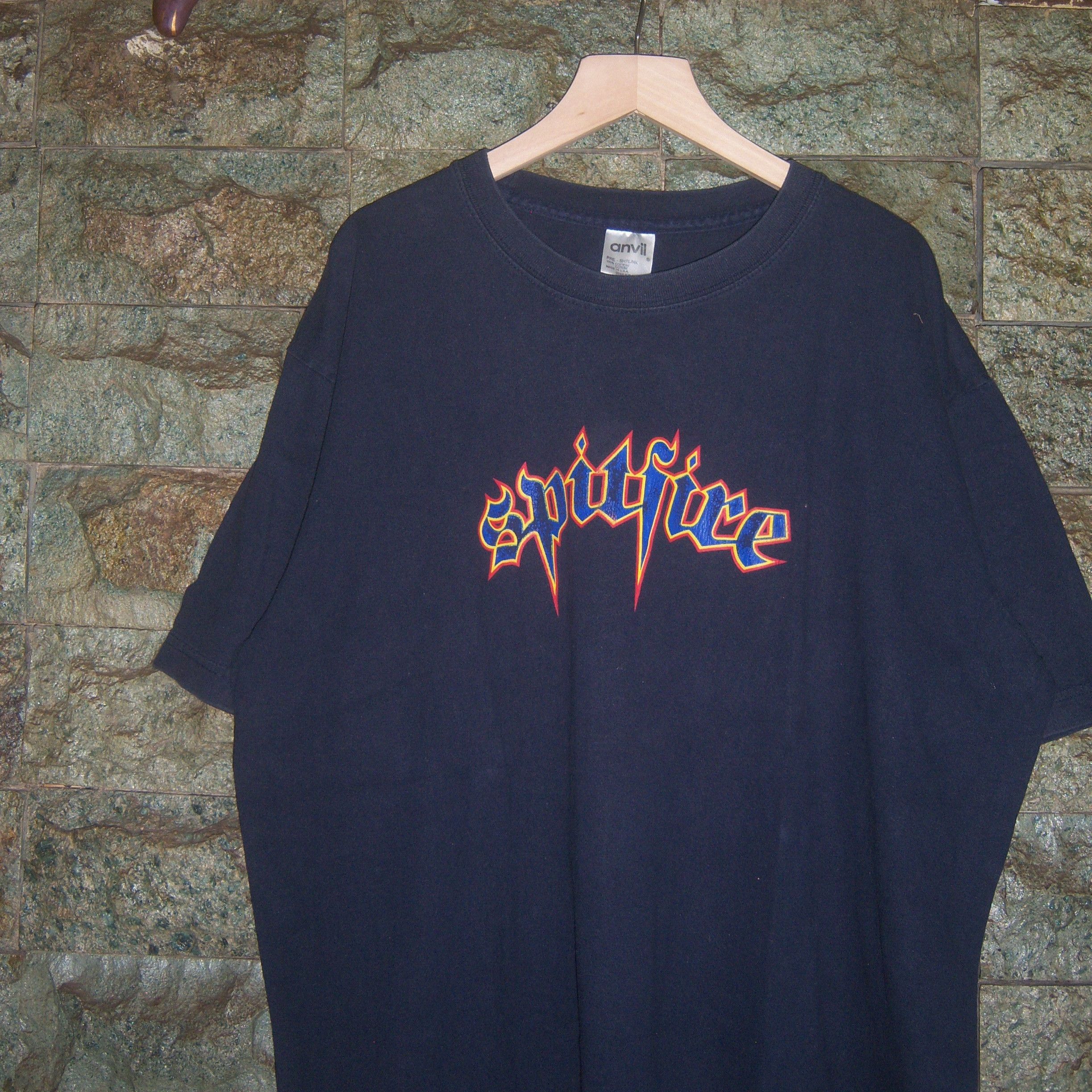 Anvil × Spitfire × Vintage 90s Spitfire T shirt Size US XL / EU 56 / 4 - 5 Thumbnail