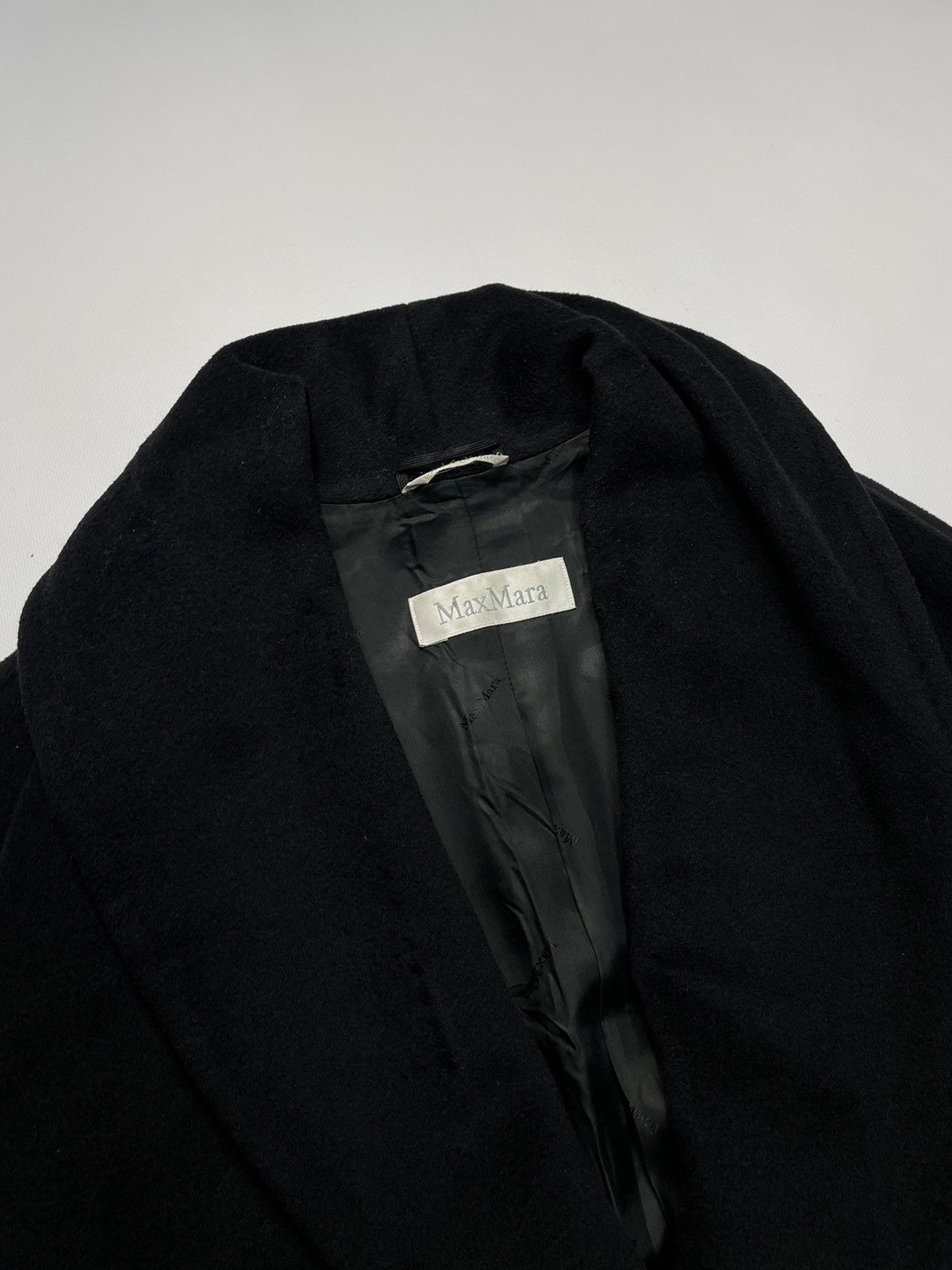 Max Mara Max Mara cocoon Coat Wool Navy Avant Garde Luxury Size 10 Size XL / US 12-14 / IT 48-50 - 3 Thumbnail