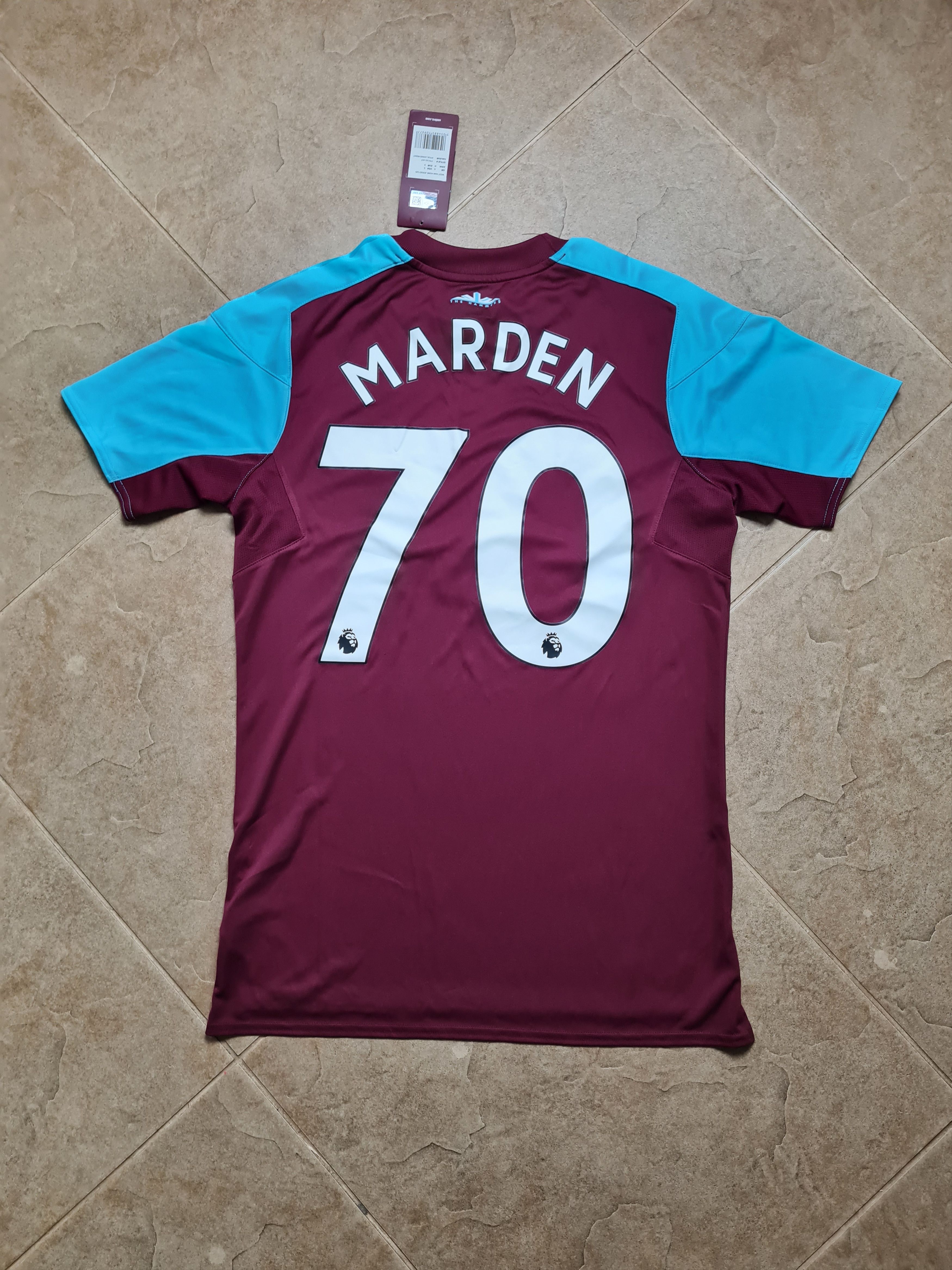 Umbro WEST HAM UNITED 2017-18 shirt trikot maglia camiseta #70 Size US S / EU 44-46 / 1 - 2 Thumbnail
