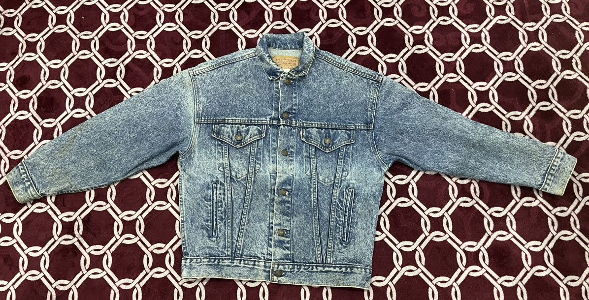 image of 80's Levis Type 3 Large Trucker Jacket in Blue, Men's