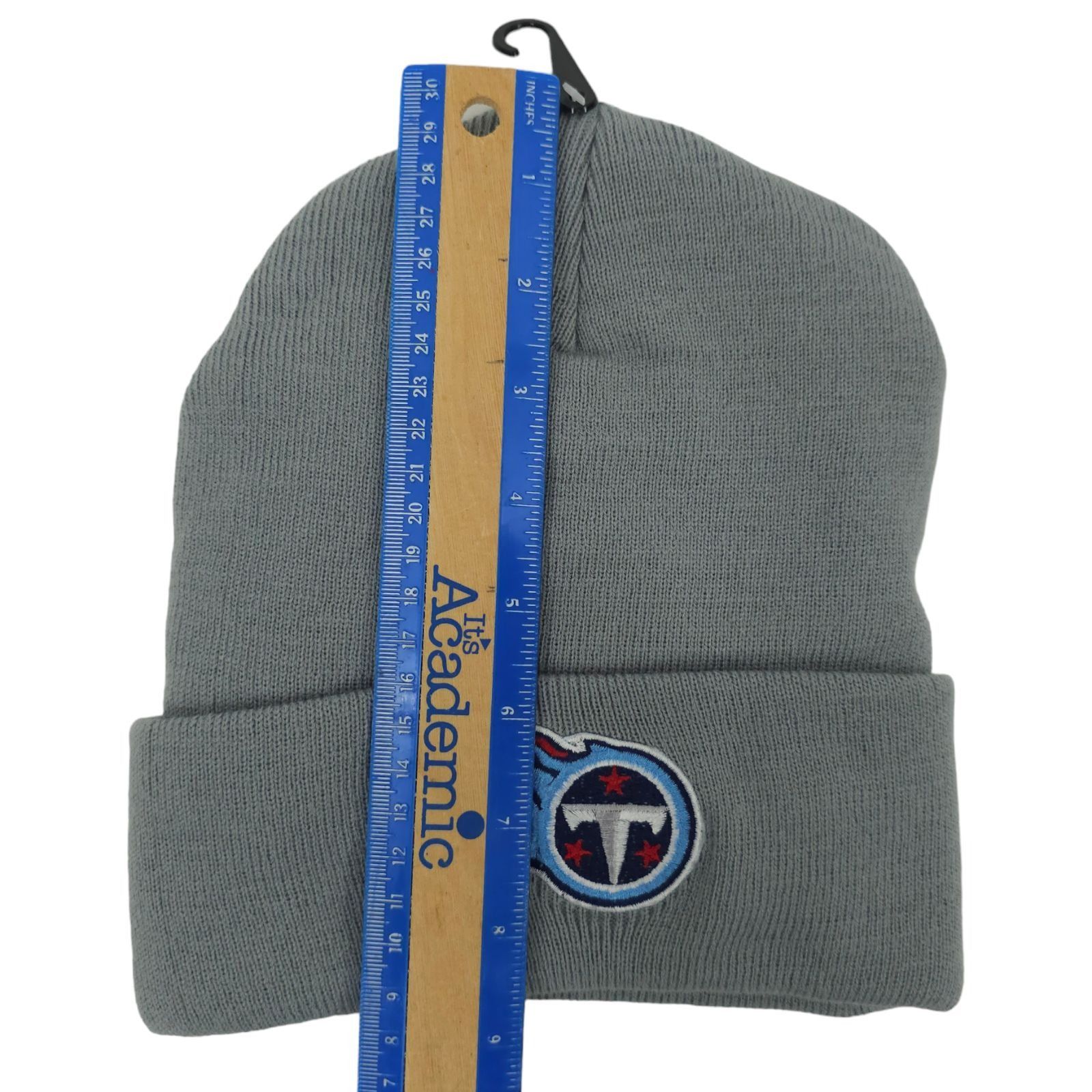 Other Tennessee Titans Embroidered Patch Cuffed Knit OSFM Beanie Size ONE SIZE - 7 Thumbnail
