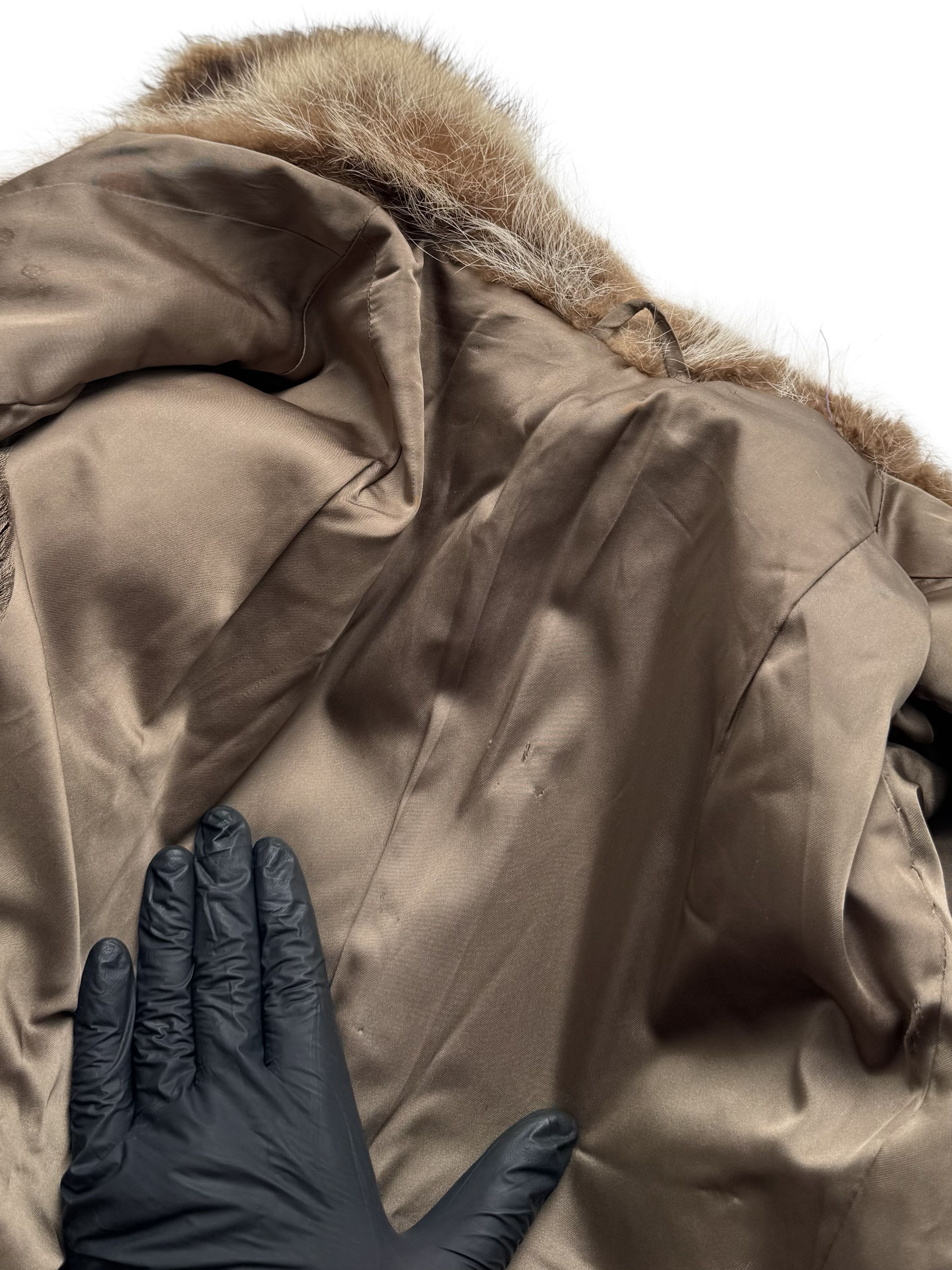 Vintage Vintage Real Suede Coat With Real Fur Details Size M / US 6-8 / IT 42-44 - 20 Thumbnail