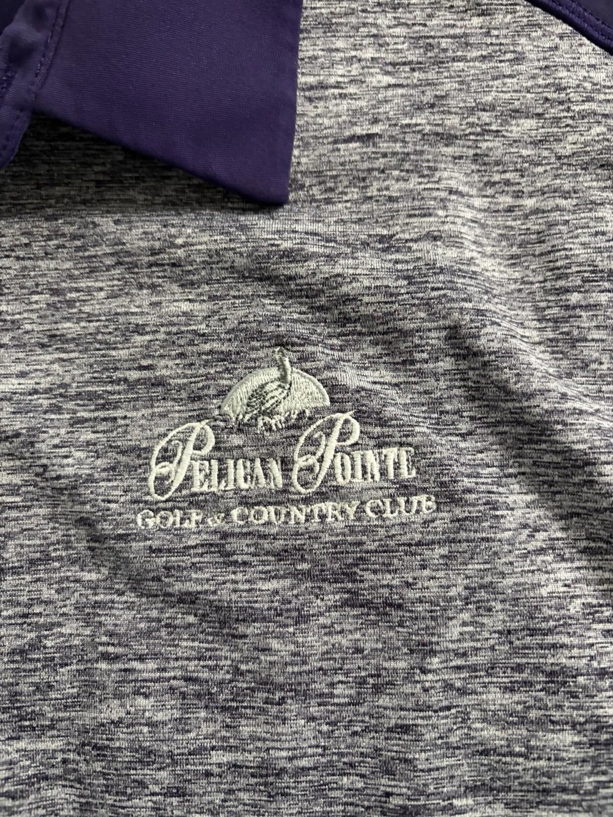 The Unbranded Brand Pelican Pointe Purple Golf Polo XL Size US XL / EU 56 / 4 - 2 Thumbnail