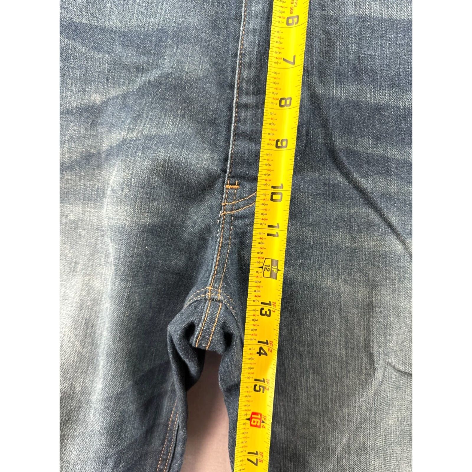 Levi's Levi's 505 Jeans Men 40x30 Blue Regular Fit Straight Cotton Vintage Fade Wash Size US 40 / EU 56 - 7 Thumbnail