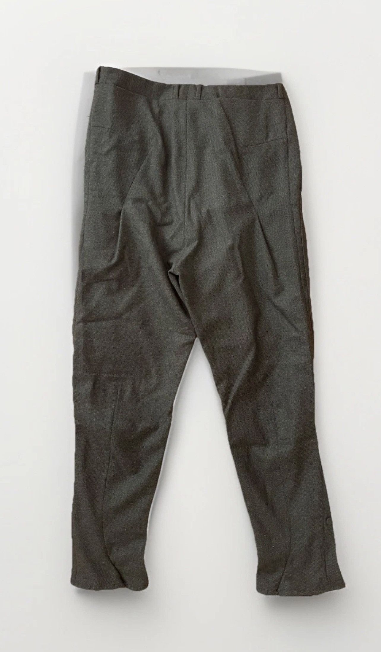 Aitor Throup Double face wool pleated trousers *ALTERED* Size US 32 / EU 48 - 3 Thumbnail