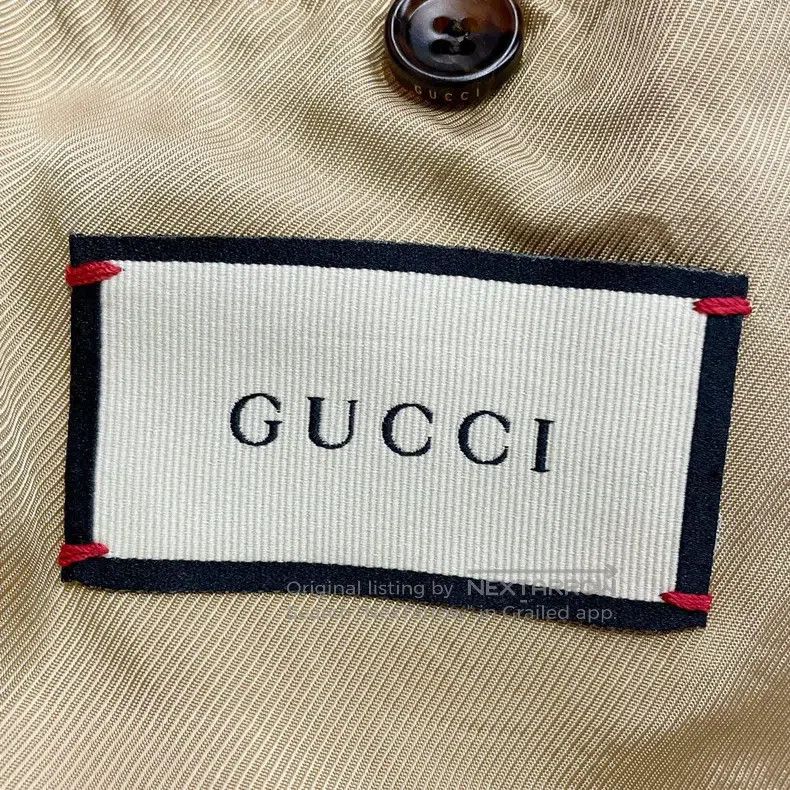 Gucci Gucci Striped zippered white jacket Size US S / EU 44-46 / 1 - 5 Thumbnail