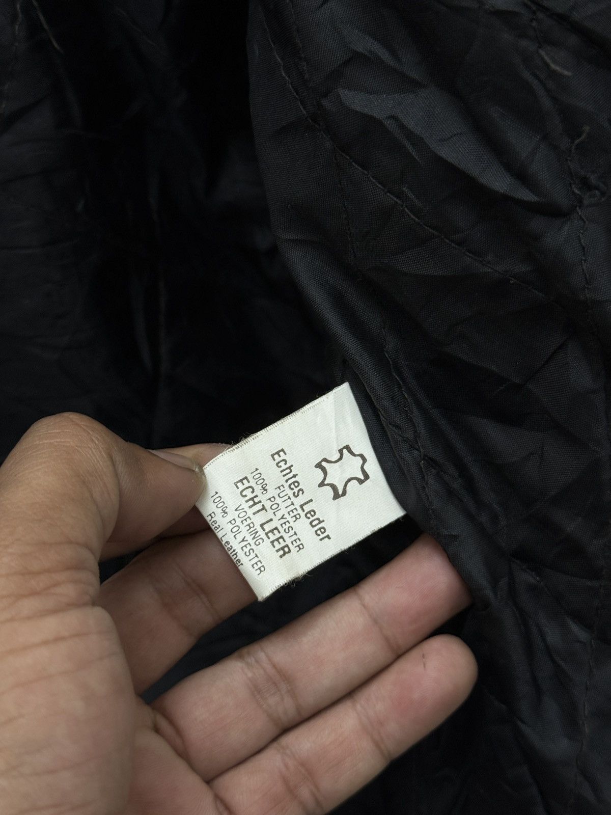 Genuine Leather 🔥🔥🔥ARCHIVE VINTAGE DOUBLE COLLAR LEATHER JACKET Size US M / EU 48-50 / 2 - 8 Thumbnail