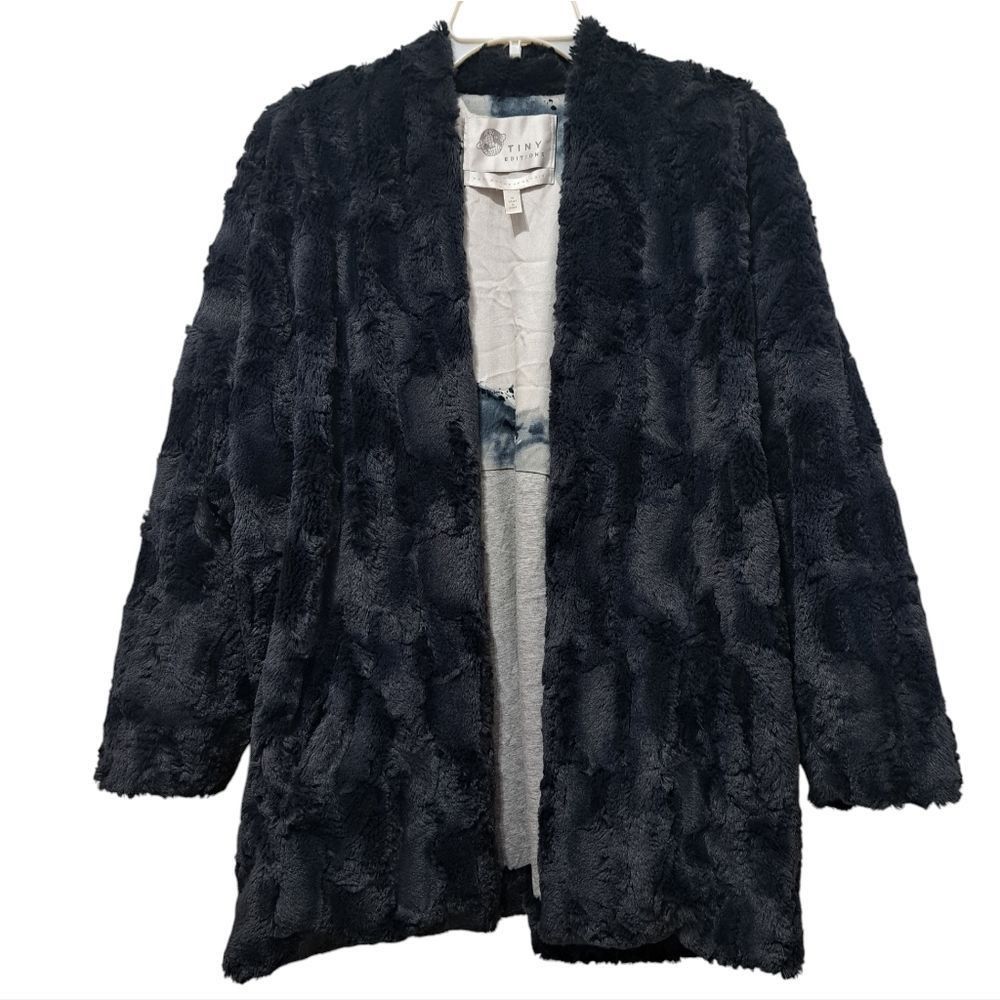 Anthropologie Tiny Edition For Anthropologie Faux Fur Open Front Jacket Me Size M / US 6-8 / IT 42-44 - 1 Thumbnail