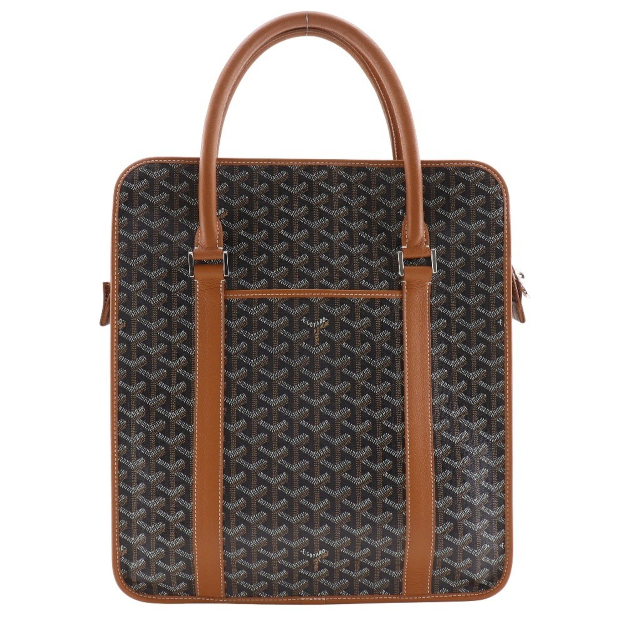 Goyard Goyard Burgundy Handbag Tote Bag PVC Black A4 Size Unisex Size ONE SIZE - 1 Thumbnail
