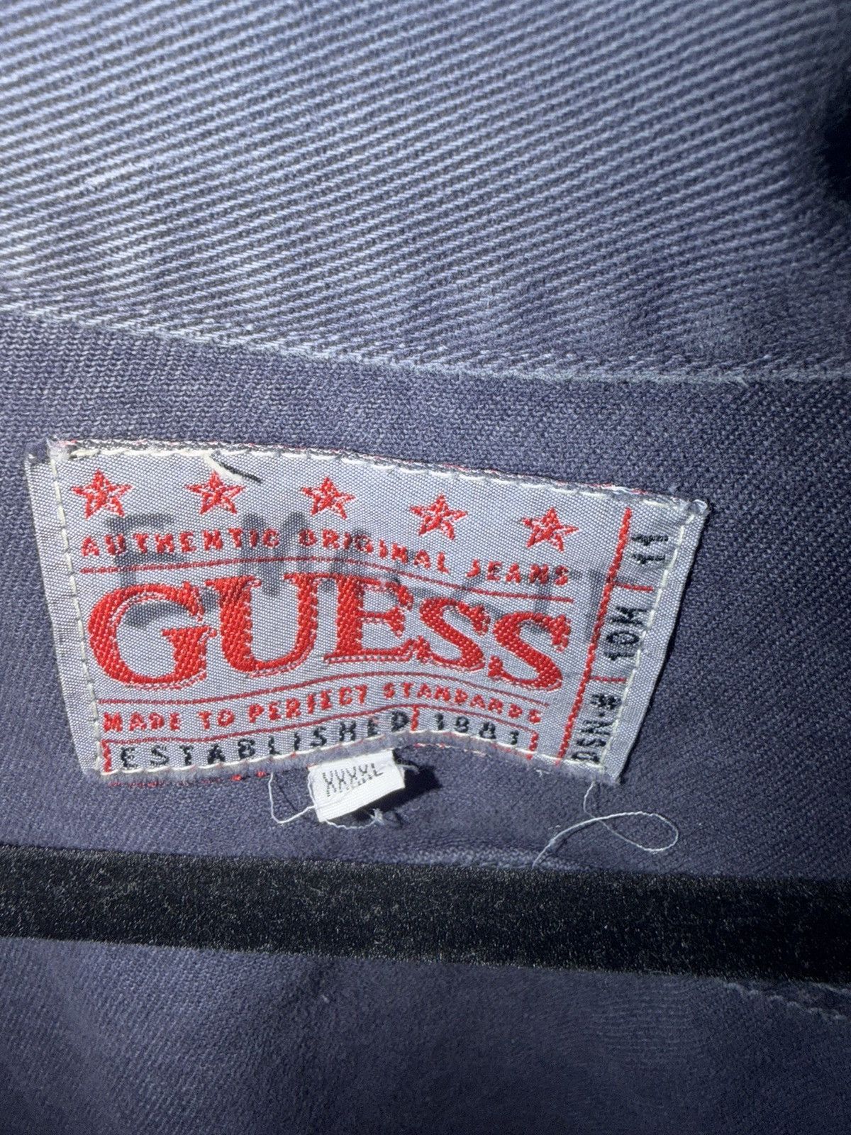 Guess Guess Denim Jacket XXXXL Size US XXL / EU 58 / 5 - 2 Thumbnail