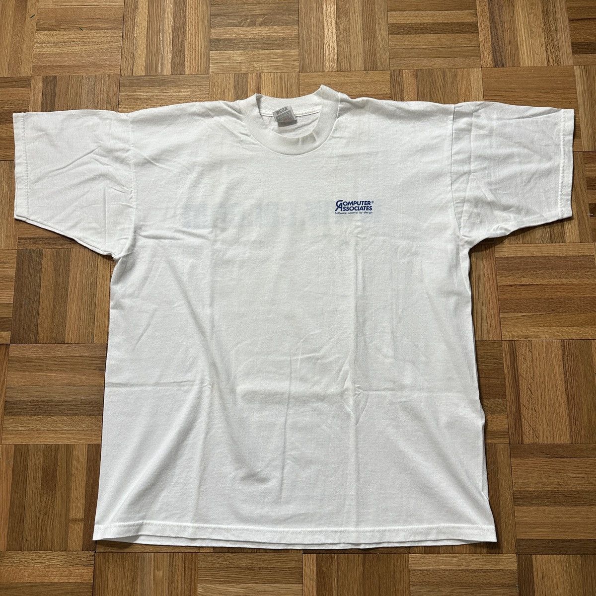 Fruit Of The Loom Vintage Computer Associates tee Size US XL / EU 56 / 4 - 1 Thumbnail