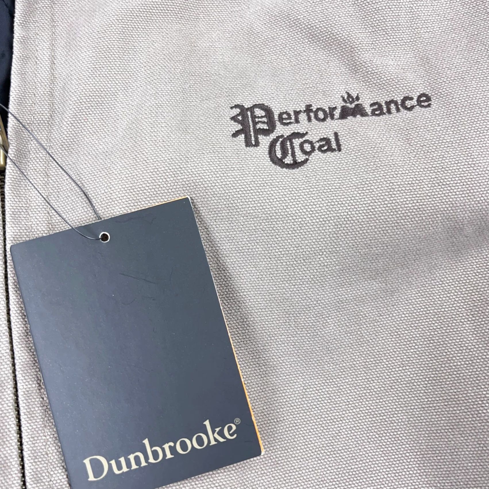 Dunbrooke Vintage Dunbrooke Jacket Men XL Tan Duck Canvas Lined Corduroy Collar Detroit A1 Size US XL / EU 56 / 4 - 5 Thumbnail