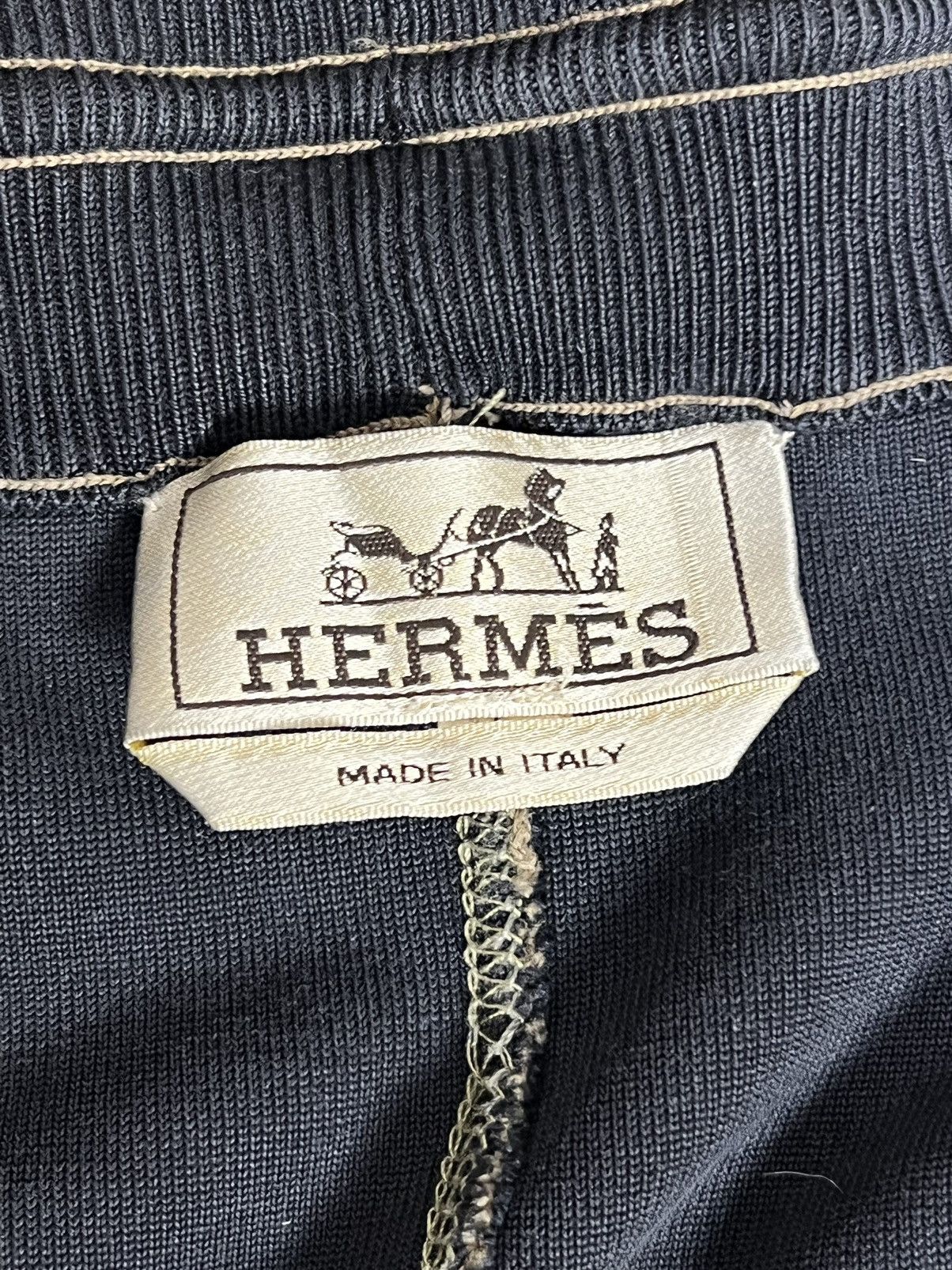 Hermes Hermès Cotton & Cashmere Zip-Up Hoodie & Sweatpants Suit Set Size US M / EU 48-50 / 2 - 22 Thumbnail