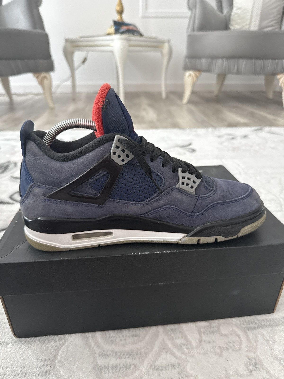 Jordan Brand Jordan 4 Winterized Loyal Blue 2019 Size US 8.5 / EU 41-42 - 3 Thumbnail