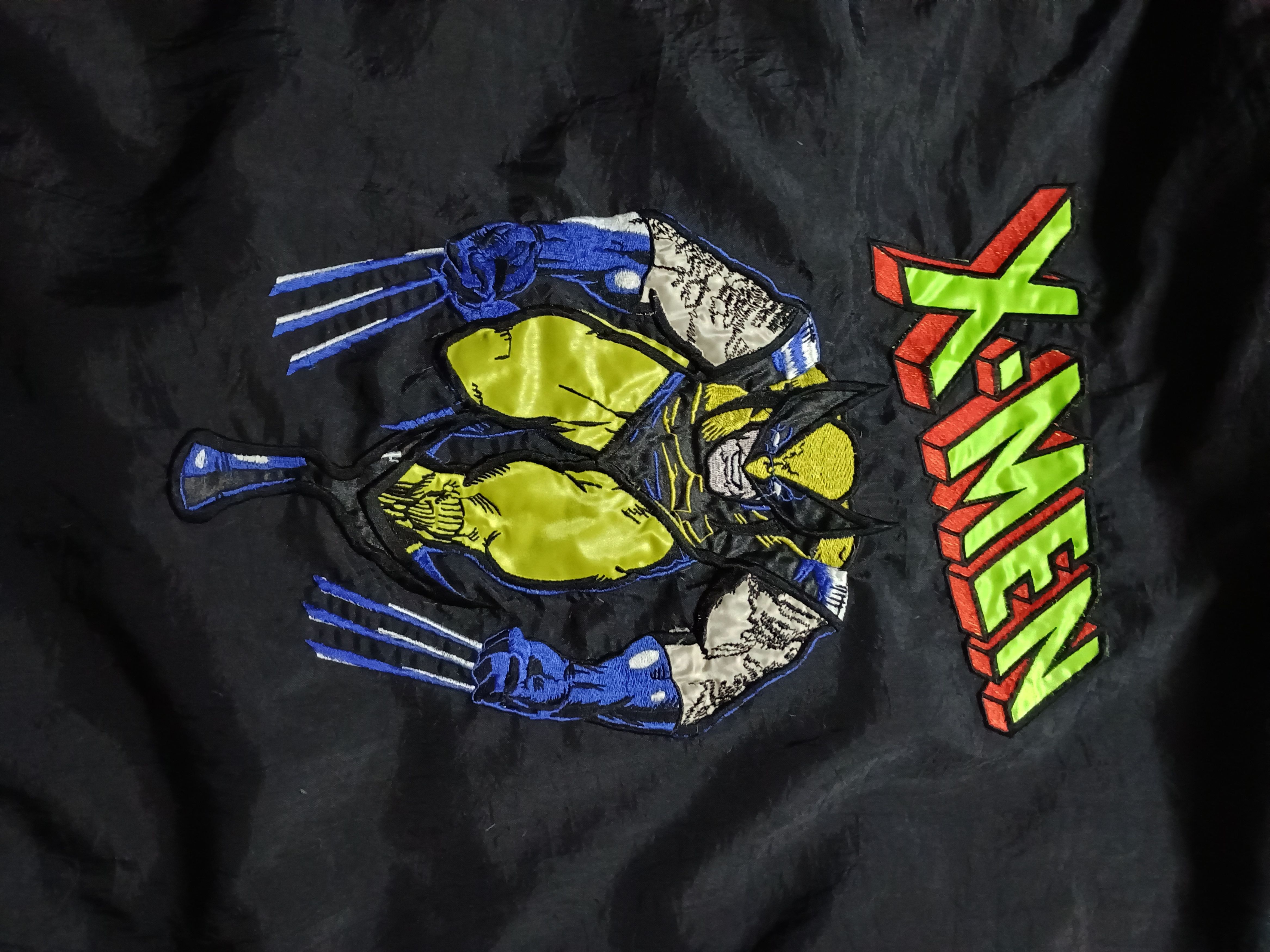 Marvel Comics × Vintage Marvel Comics Windbreaker Jump Sportswear Wolverine X-Men Size US XXL / EU 58 / 5 - 2 Thumbnail