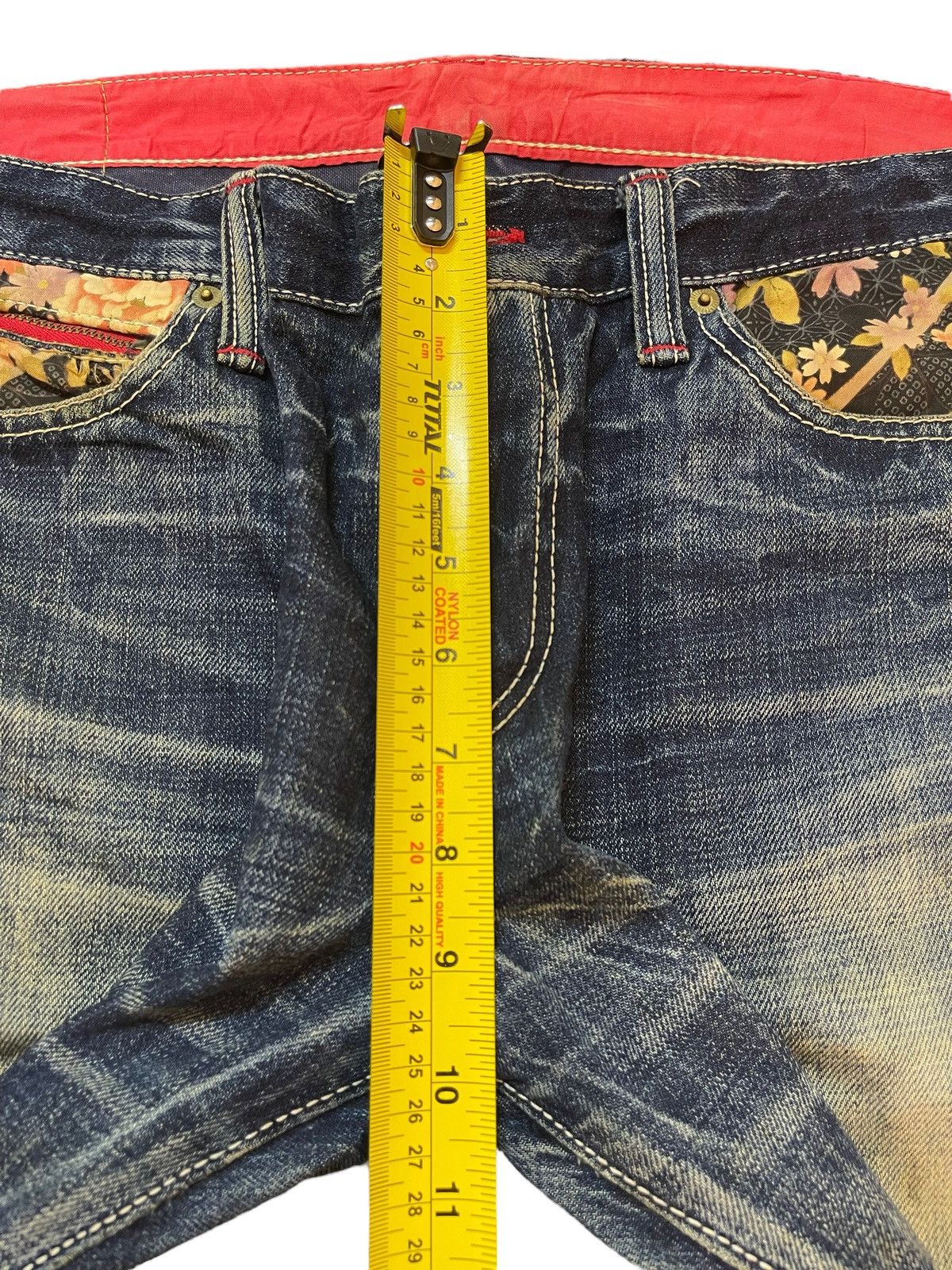 Eternal Vintage Japan Eternal Mud Thunder Wash Style Baggy Jeans Size US 36 / EU 52 - 14 Thumbnail