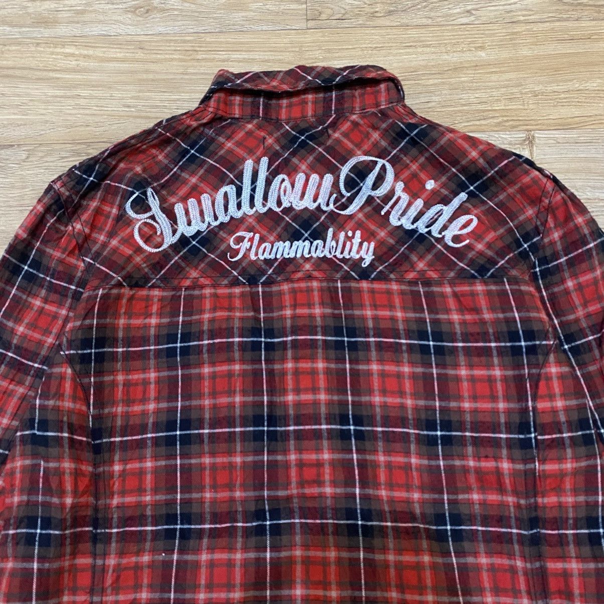 In The Attic In The Attic Swallow Pride Flammablity Pride Button Up Shirt Size US M / EU 48-50 / 2 - 8 Thumbnail