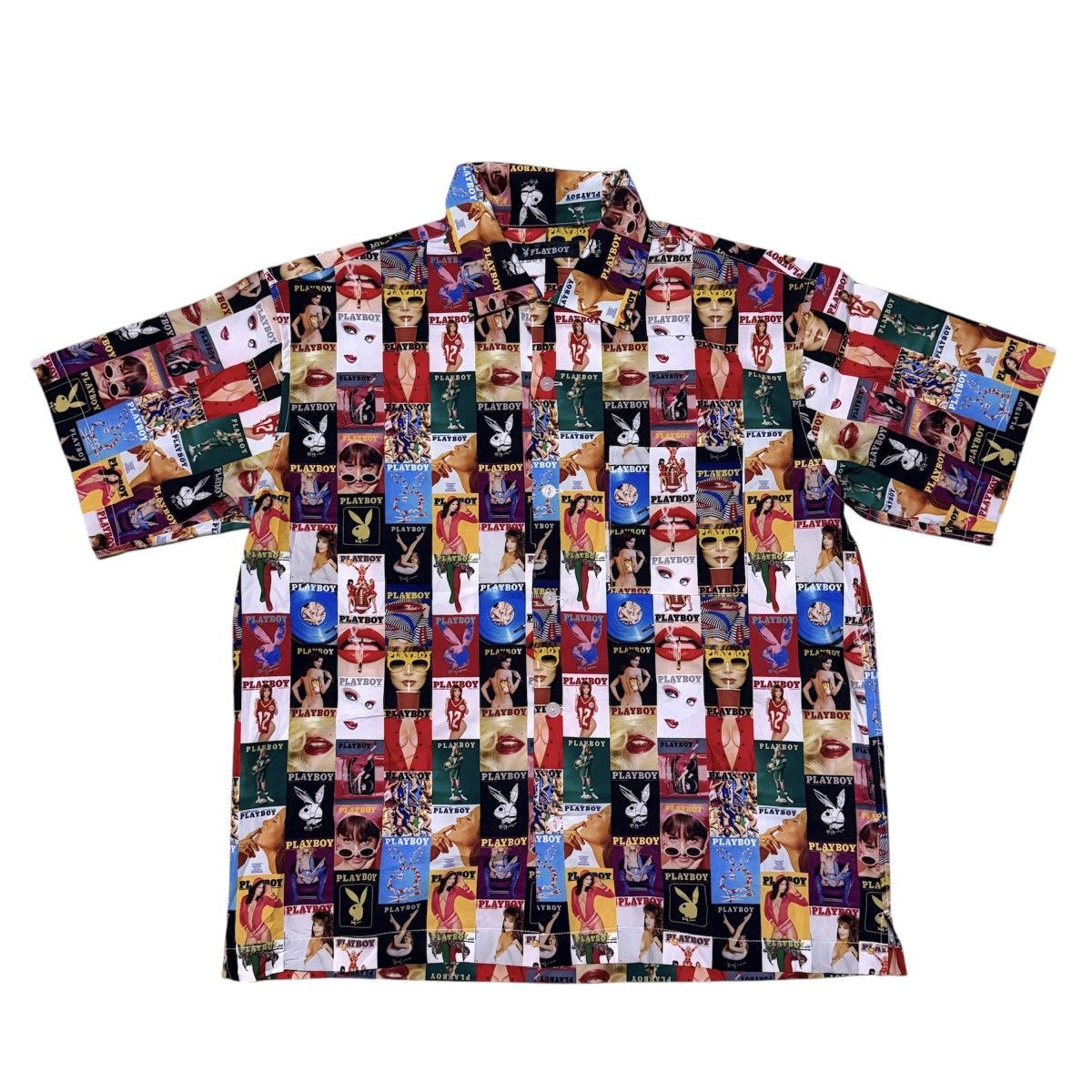 Playboy Playboy Full Print Button Up Shirt Size US S / EU 44-46 / 1 - 1 Thumbnail