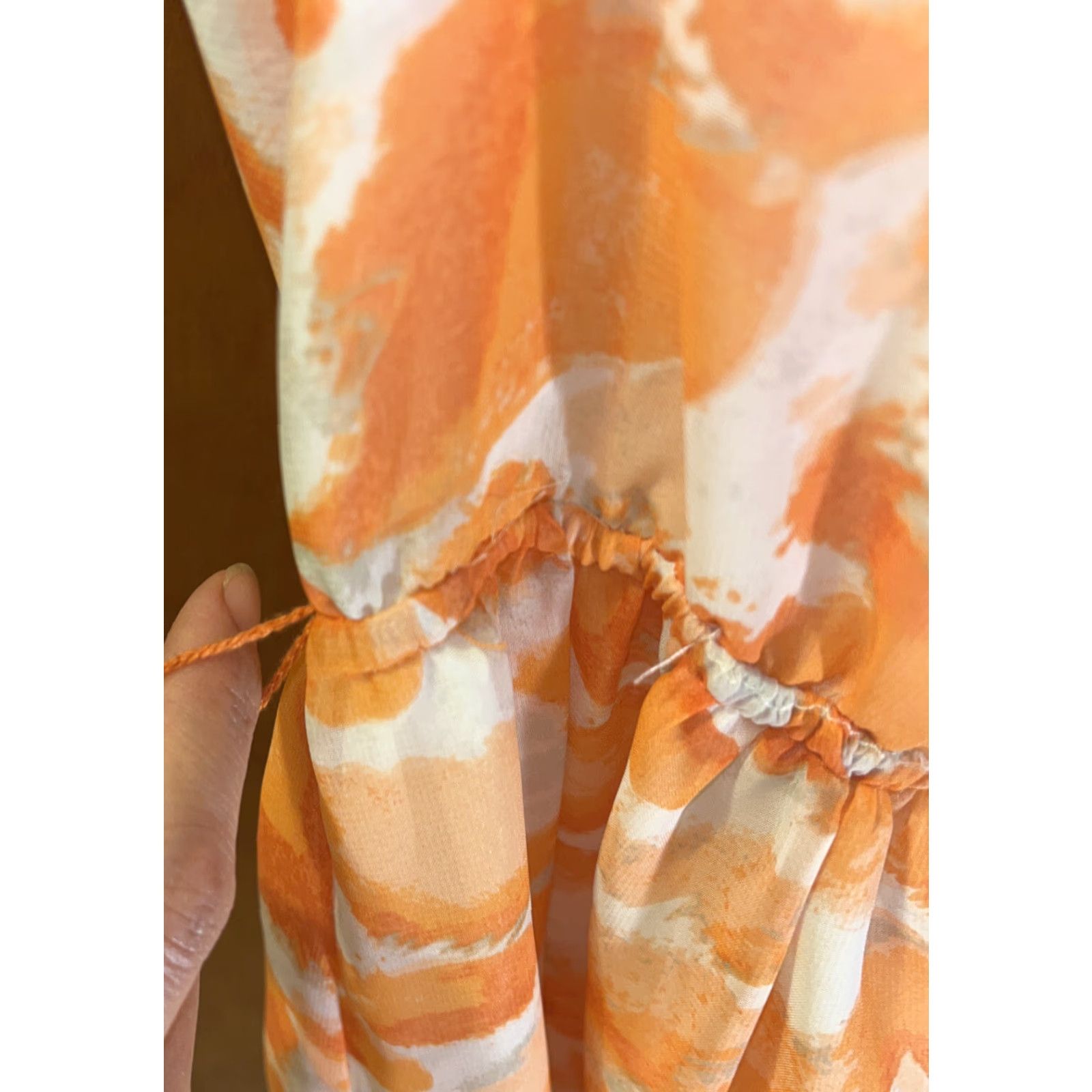 Vintage ELLE Sun Dress Women Large Sleeveless Polka Dot Casual Fit & Flare Summer Spring Fall Size L / US 10 / IT 46 - 3 Thumbnail