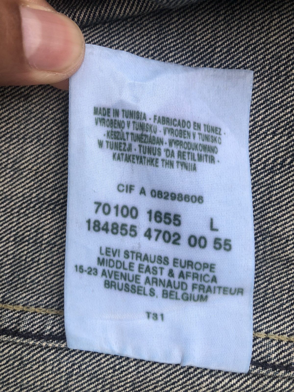 Levi's Y2k Levis Engineered Type 1 Denim Jacket Distressed Size US L / EU 52-54 / 3 - 18 Thumbnail